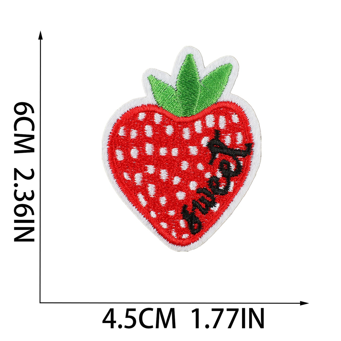 Iron-on Cute Mixed Fruit Embroidered Patch