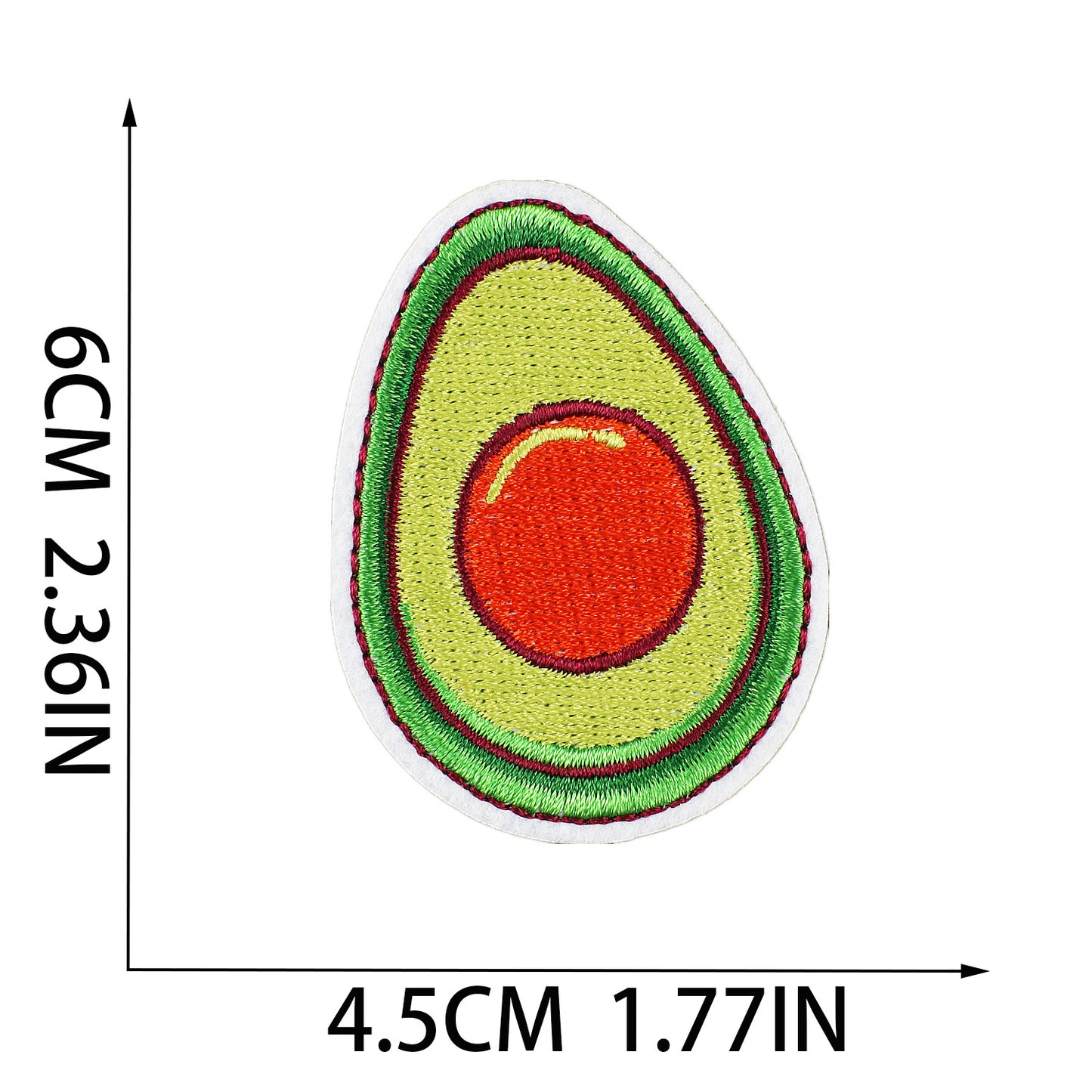 Iron-on Cute Mixed Fruit Embroidered Patch