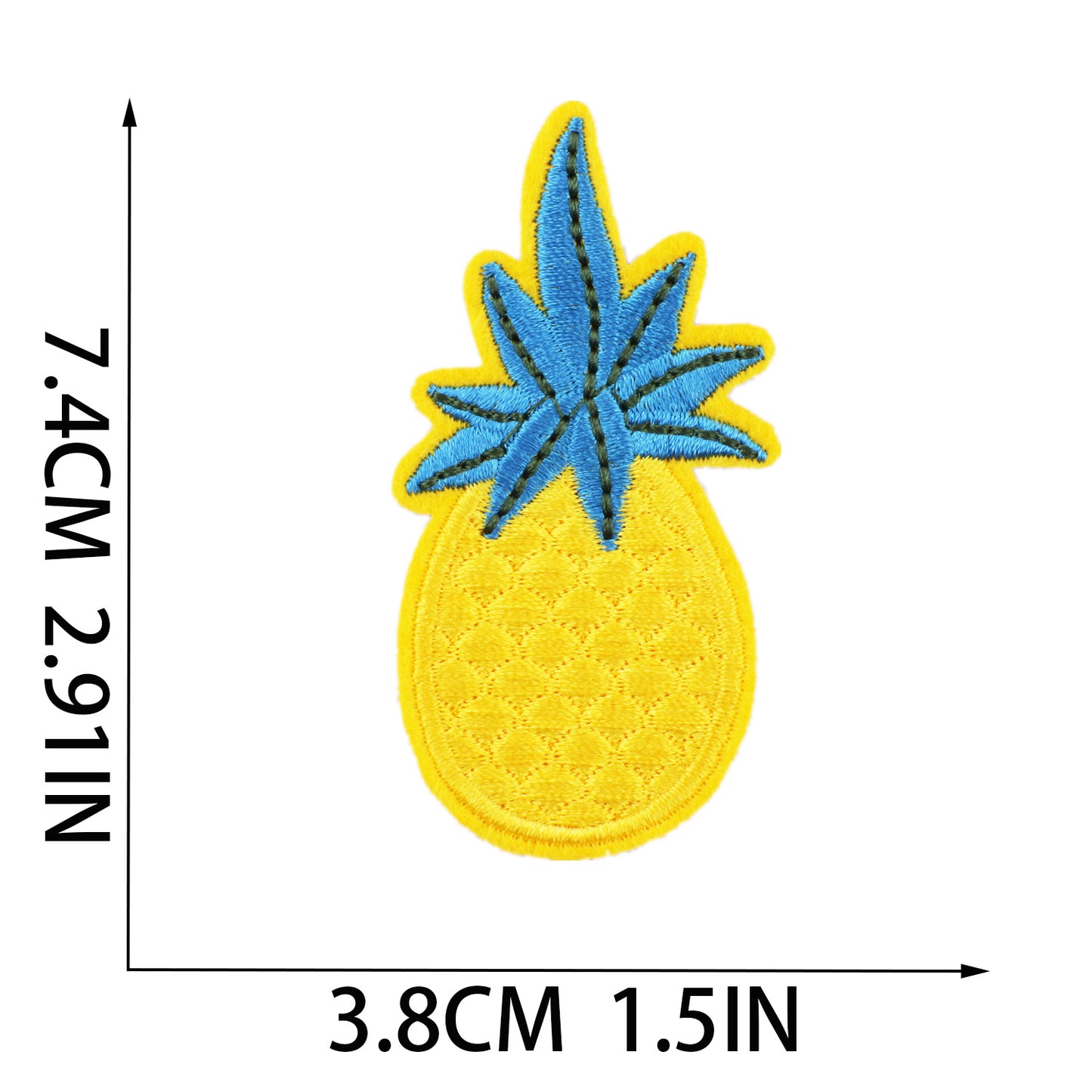 Iron-on Cute Mixed Fruit Embroidered Patch