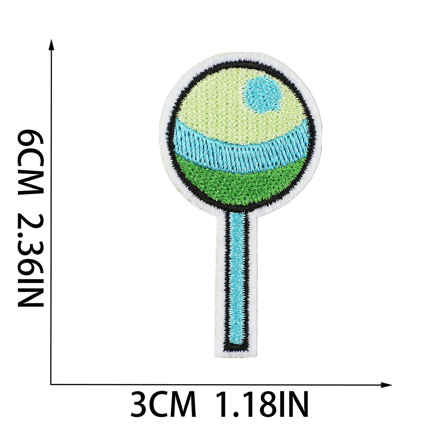 Iron-on Cute Mixed Fruit Embroidered Patch
