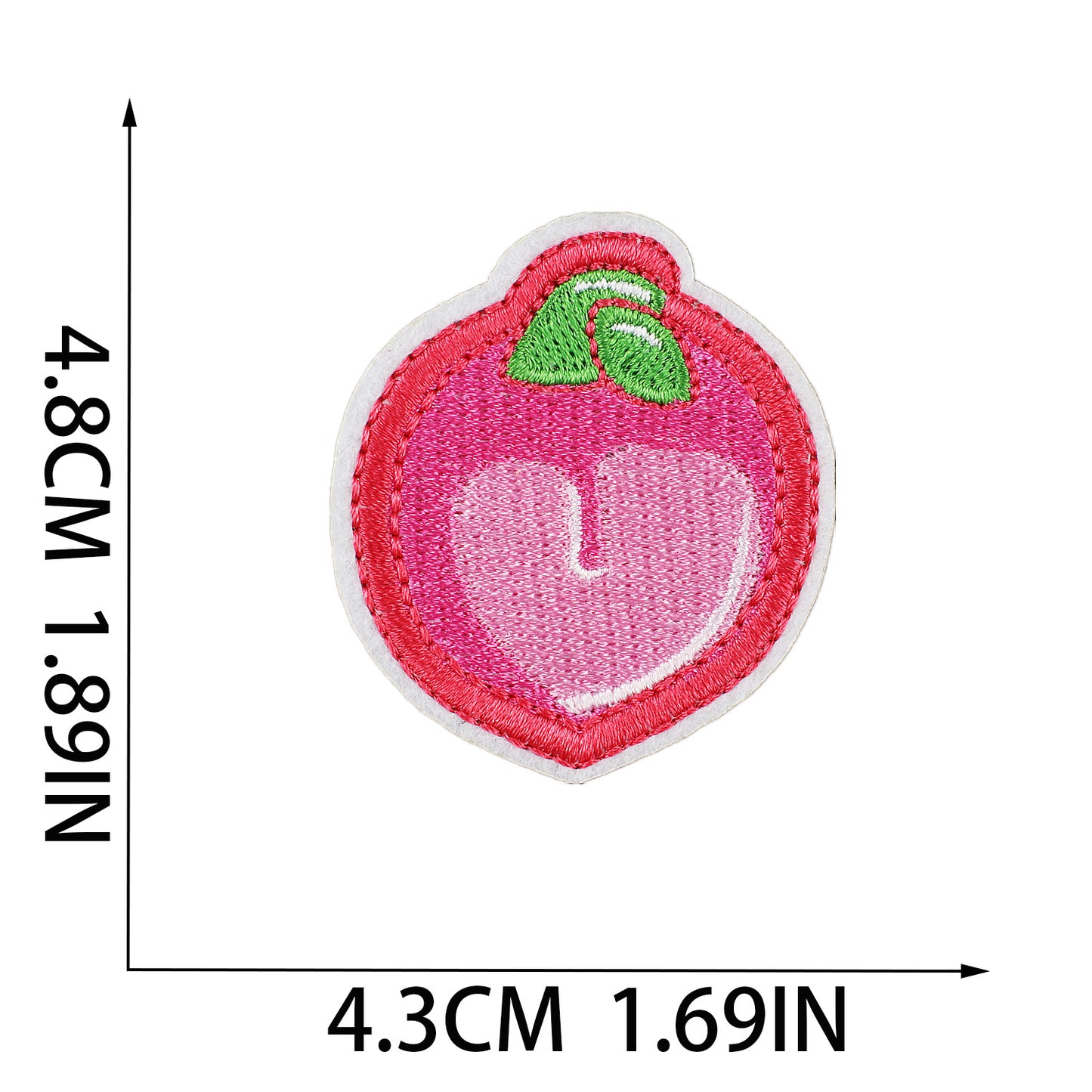 Iron-on Cute Mixed Fruit Embroidered Patch