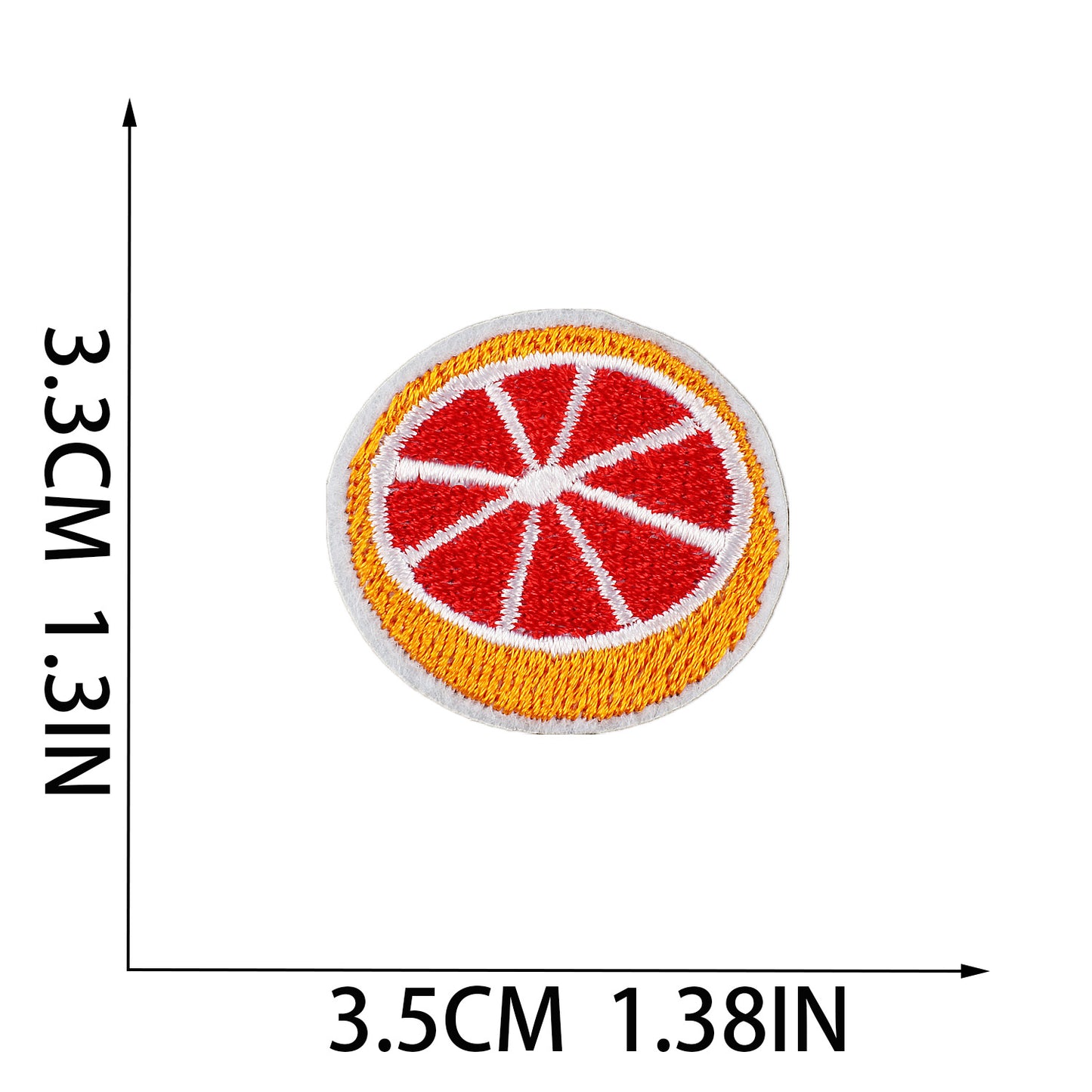 Iron-on Cute Mixed Fruit Embroidered Patch