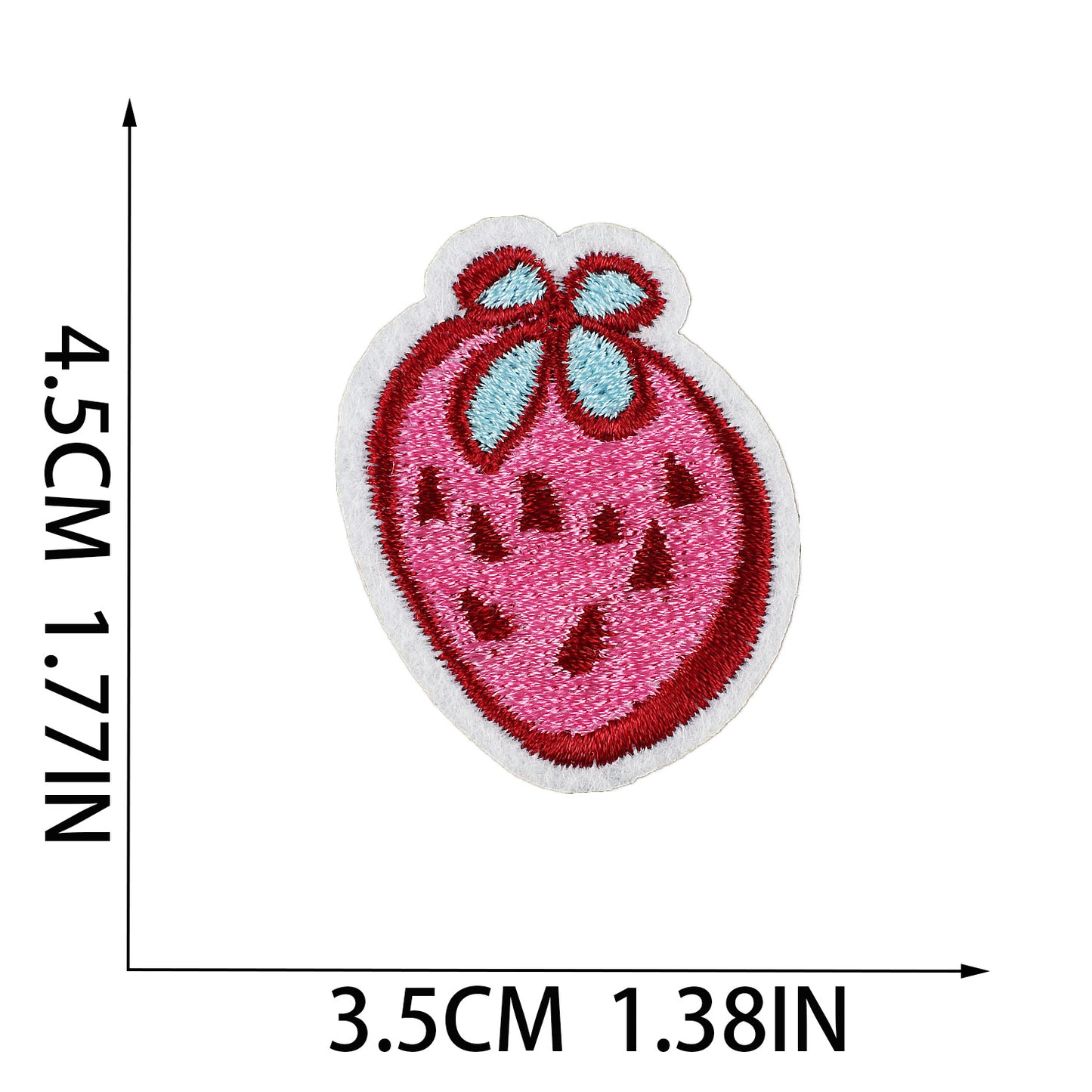 Iron-on Cute Mixed Fruit Embroidered Patch