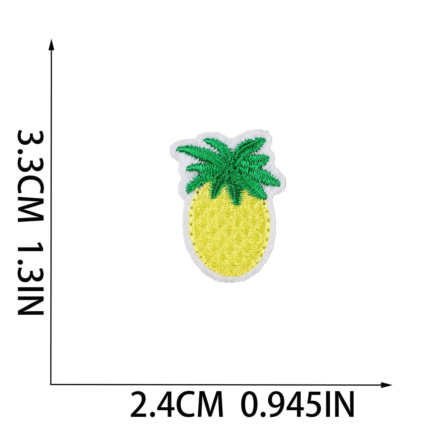 Iron-on Cute Mixed Fruit Embroidered Patch