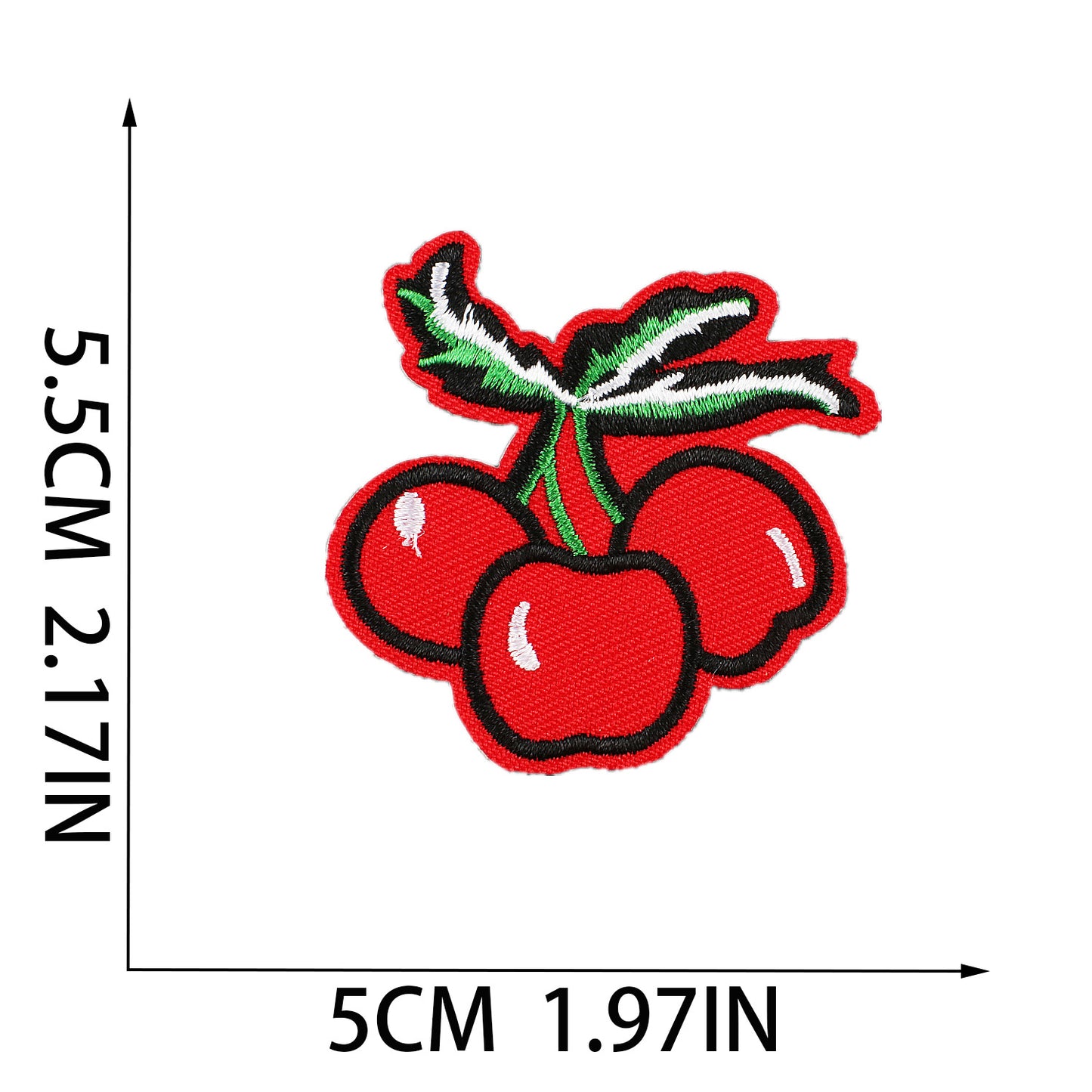 Iron-on Cute Mixed Fruit Embroidered Patch