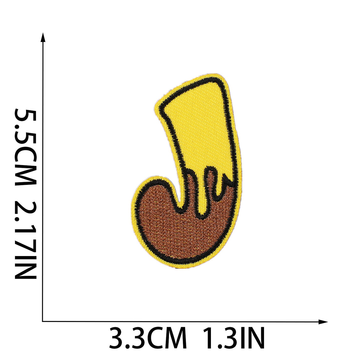 Cute Bee  Embroidered Letter Patches A-Z | Iron-On Alphabet