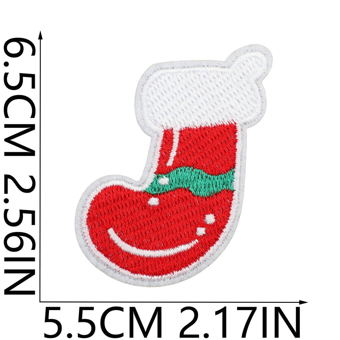 Winter Embroidered Letter Patches A-Z | Iron-On Alphabet