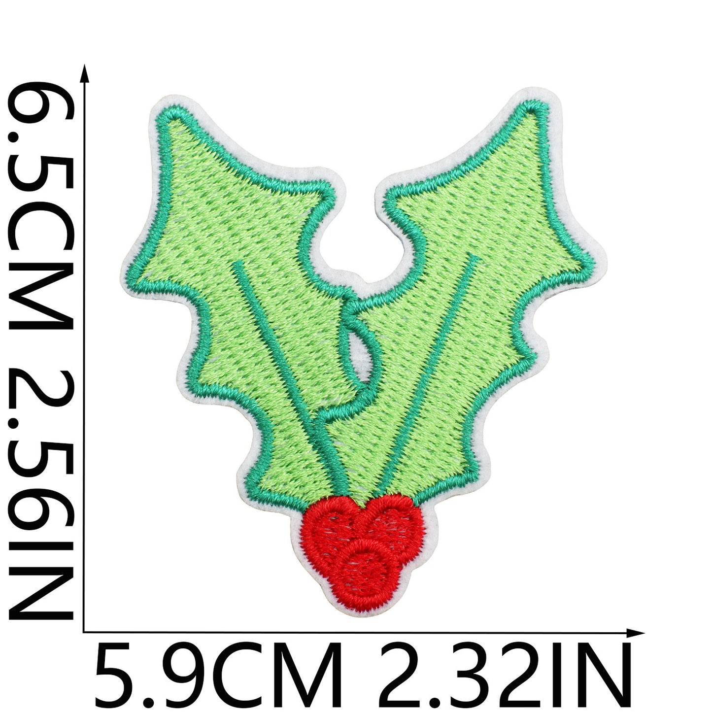 Winter Embroidered Letter Patches A-Z | Iron-On Alphabet