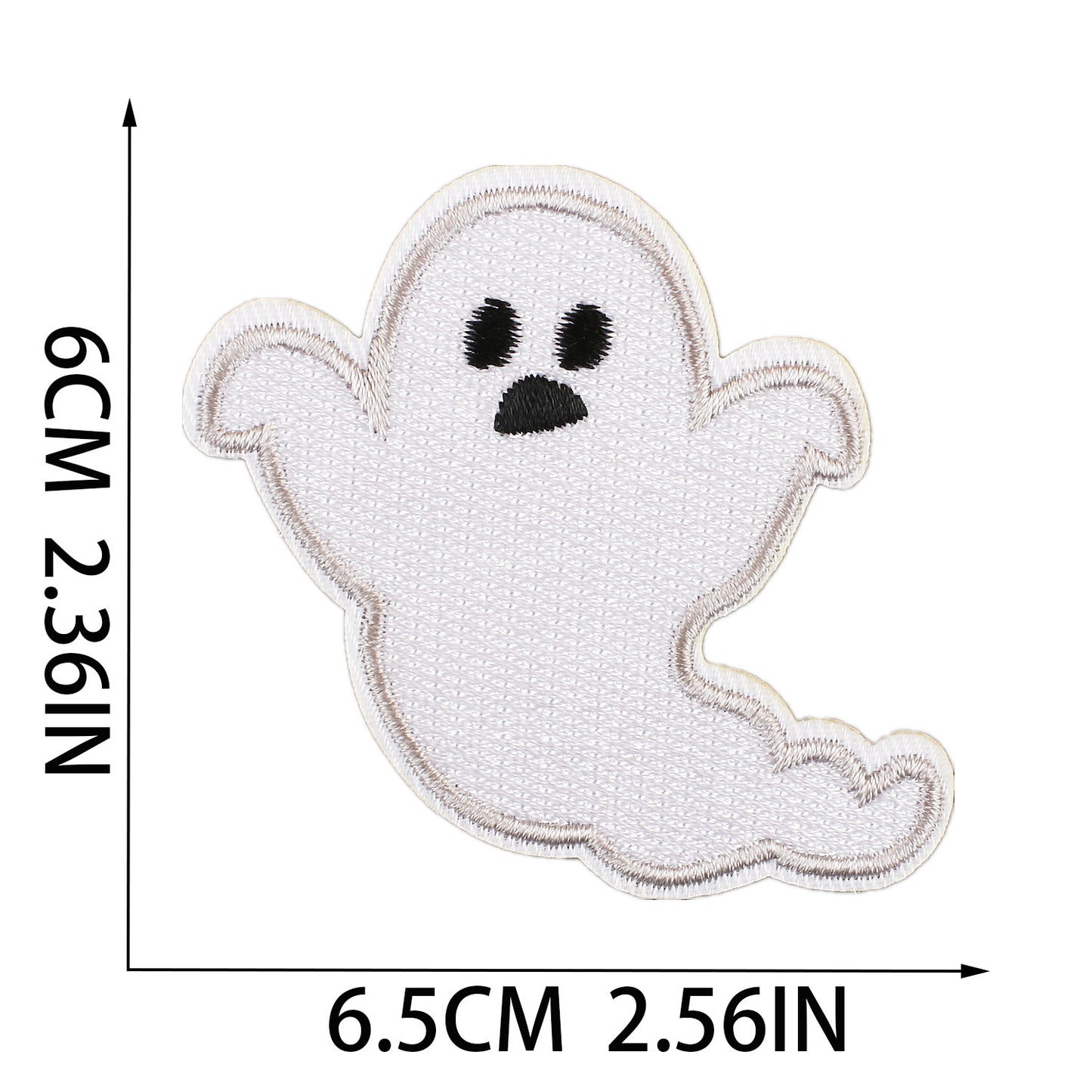 Halloween Embroidered Letter Patches A-Z | Iron-On Alphabet