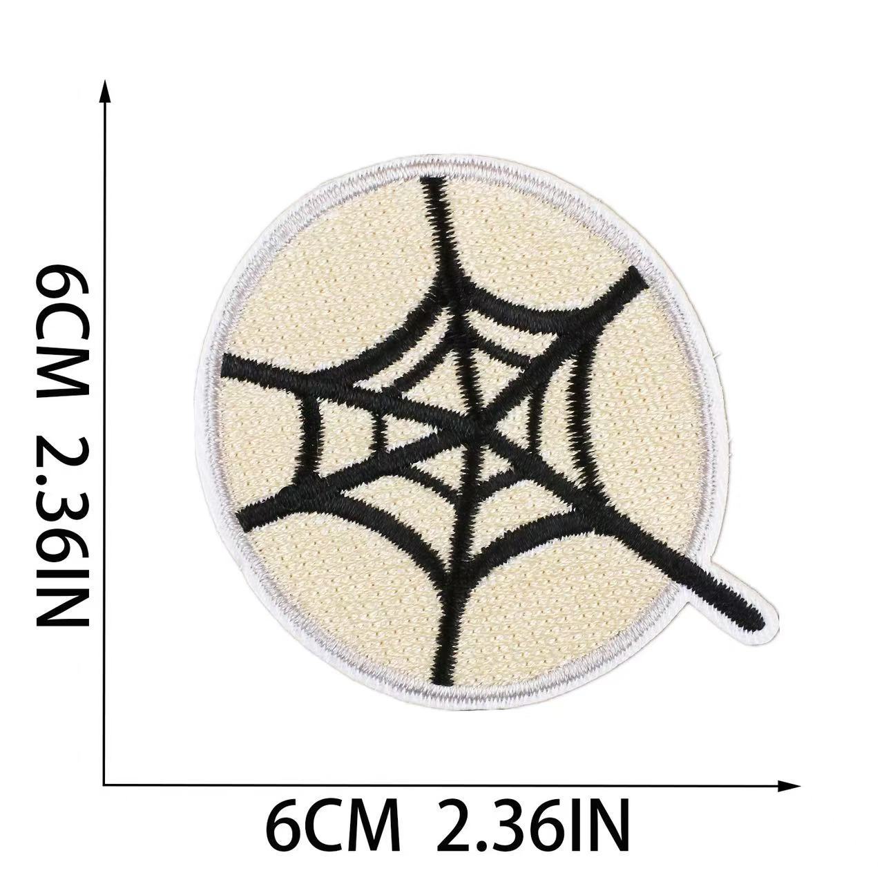 Halloween Embroidered Letter Patches A-Z | Iron-On Alphabet