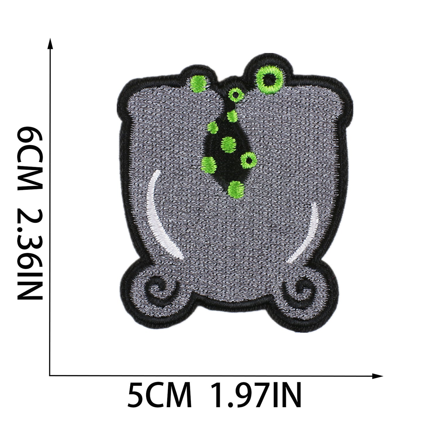 Halloween Embroidered Letter Patches A-Z | Iron-On Alphabet