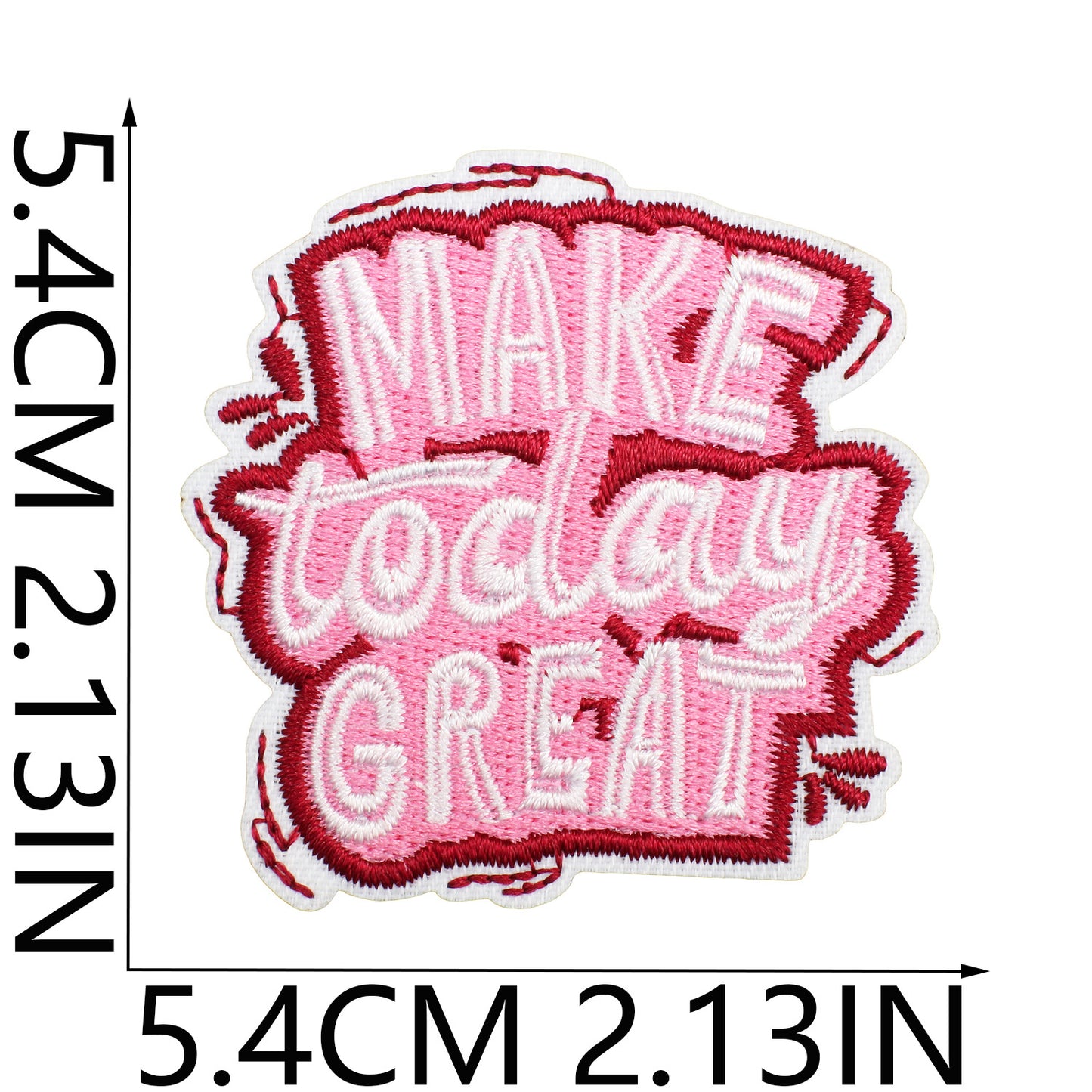 Iron-On Celebrity Inspirational Quotes Embroidery Patch Bundle Patches with Meme Quotes Witty Designs