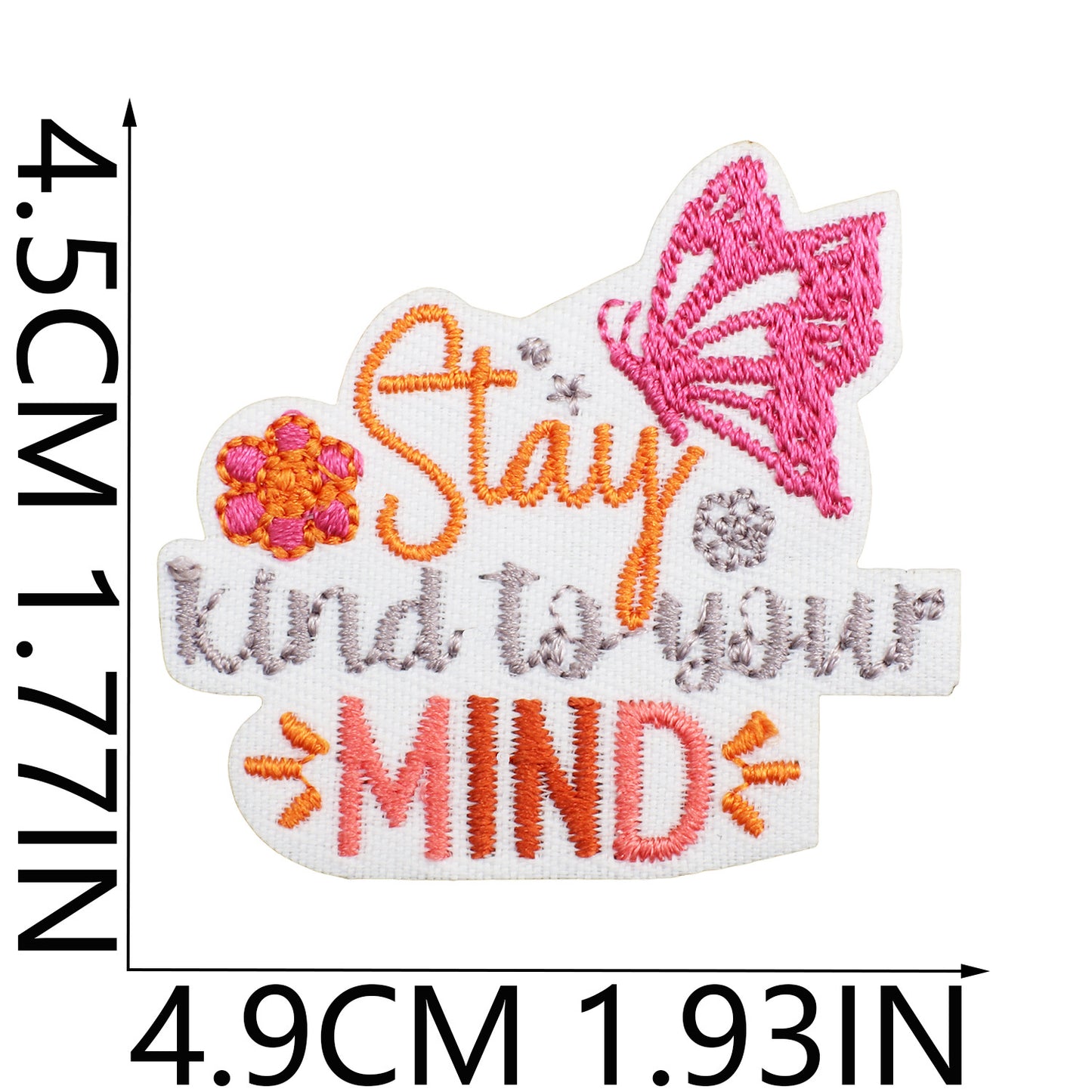 Iron-On Celebrity Inspirational Quotes Embroidery Patch Bundle Patches with Meme Quotes Witty Designs