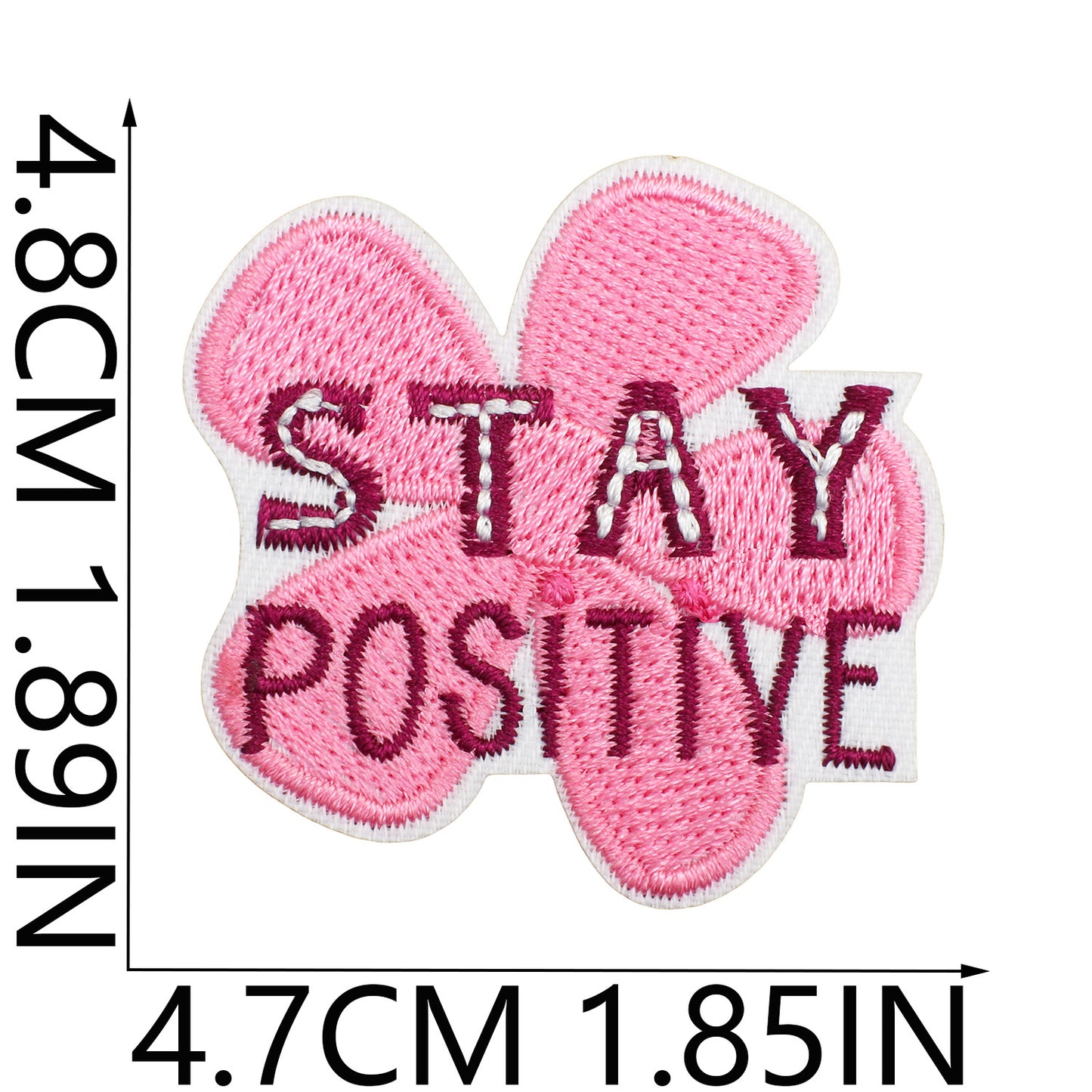 Iron-On Celebrity Inspirational Quotes Embroidery Patch Bundle Patches with Meme Quotes Witty Designs