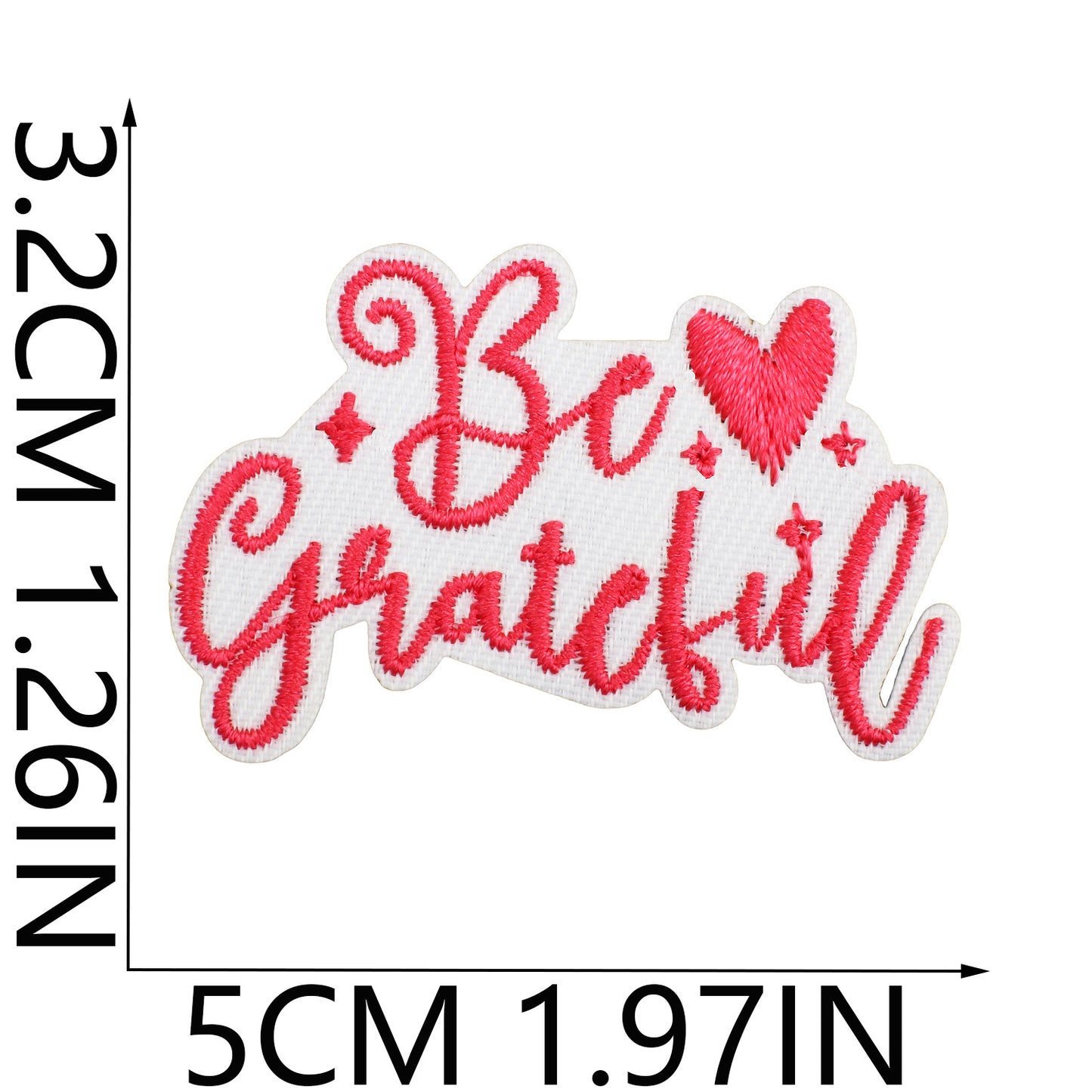 Iron-On Celebrity Inspirational Quotes Embroidery Patch Bundle Patches with Meme Quotes Witty Designs