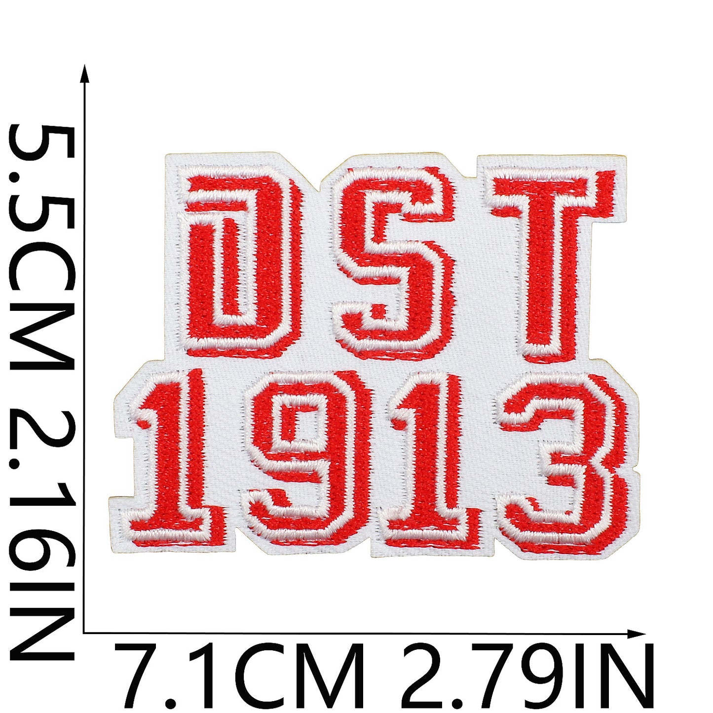 Iron-on Cute Black Girl DST Sorority Embroidered Patch