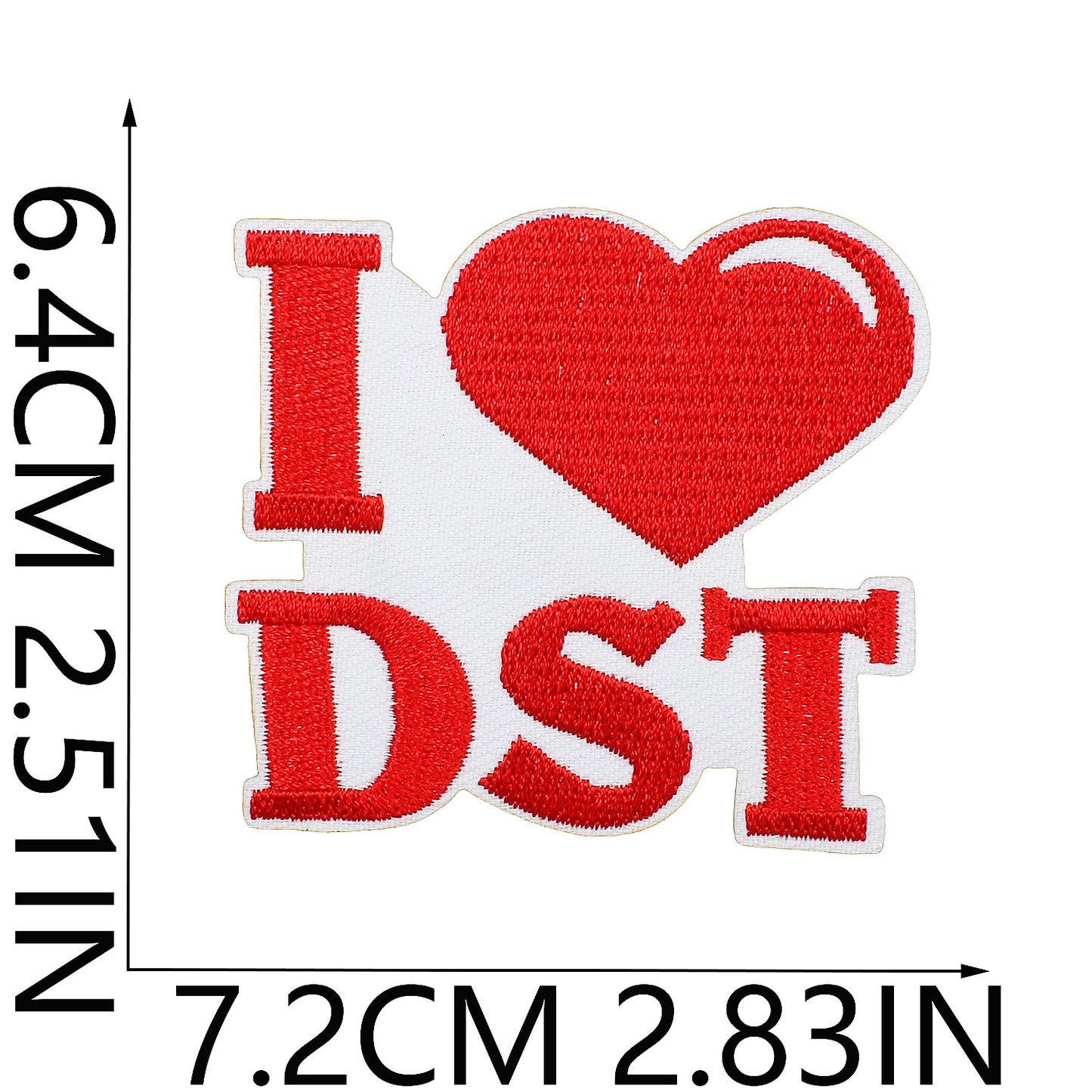 Iron-on Cute Black Girl DST Sorority Embroidered Patch