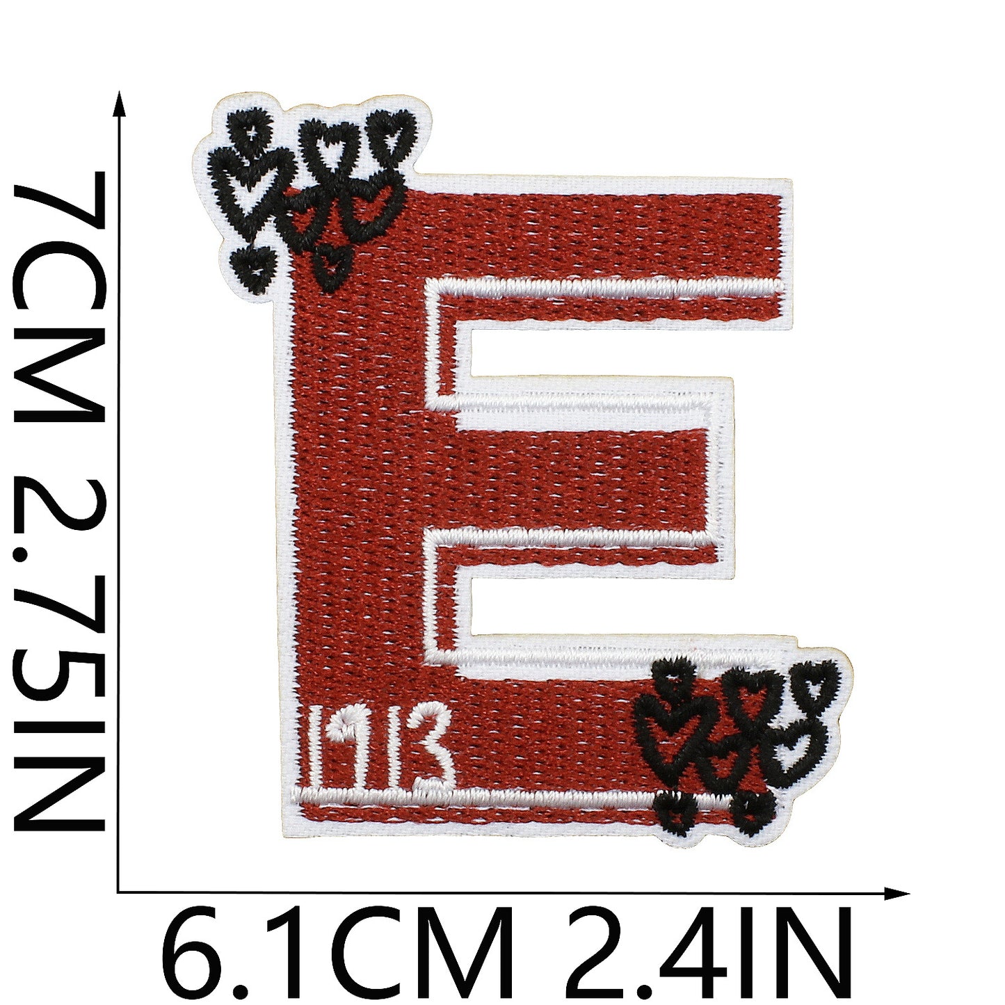 Iron-on Cute Black Girl DST Sorority Embroidered Patch