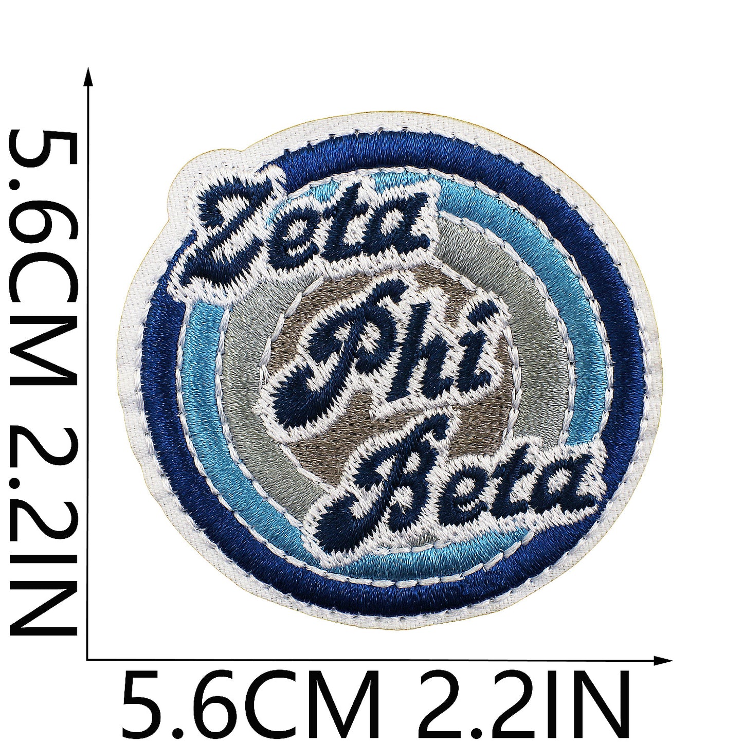 Iron-On Black Person Curly Hair Embroidery Patch Canvas Shoes Letters Computer Embroidered Badge Bag and Clothing Decoration