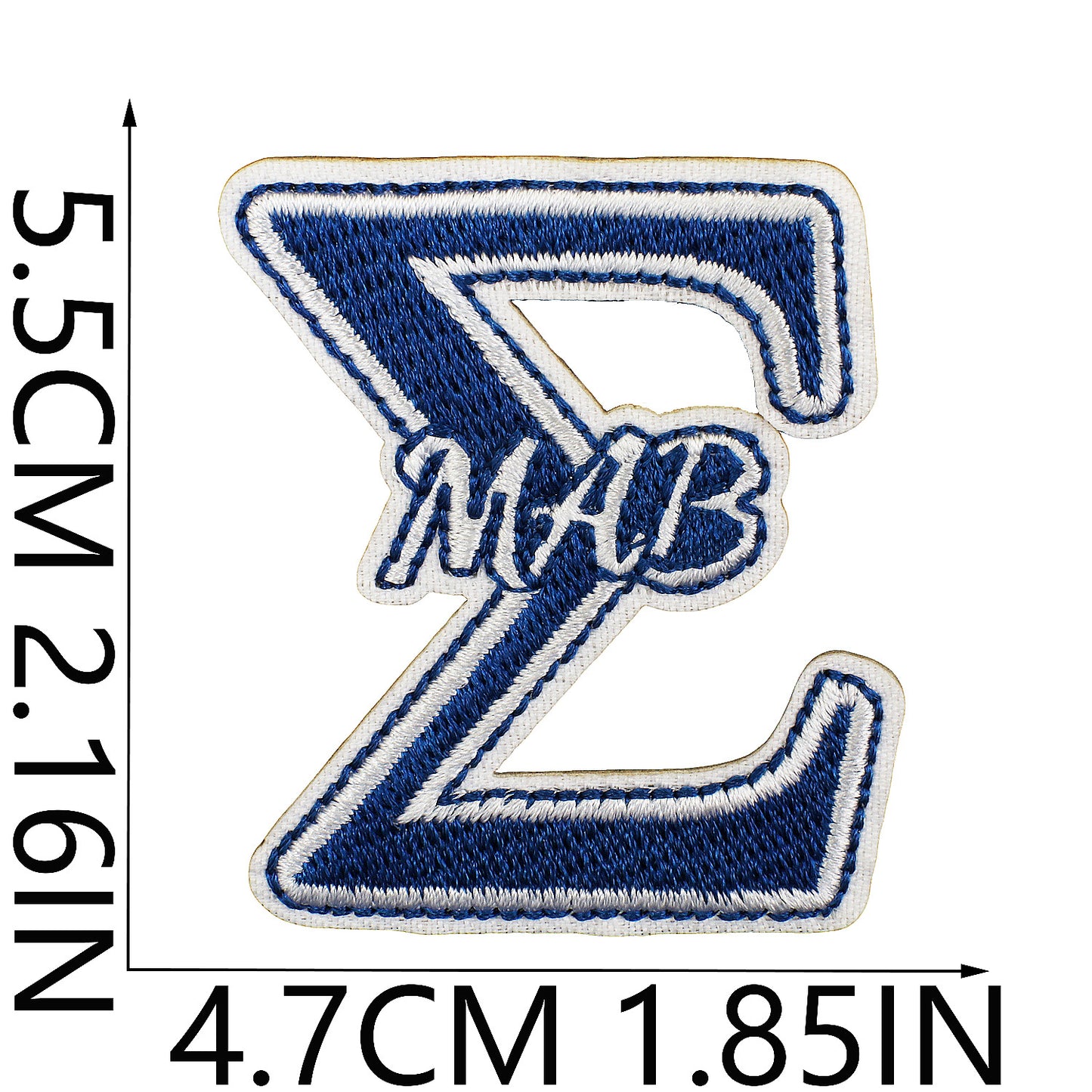 Iron-On Black Person Curly Hair Embroidery Patch Canvas Shoes Letters Computer Embroidered Badge Bag and Clothing Decoration