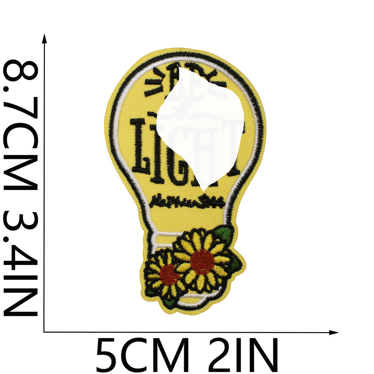 Iron-On Faith Belief Cross Embroidery Patch Love Heart Letters Computer Embroidered Badge Clothing Decoration
