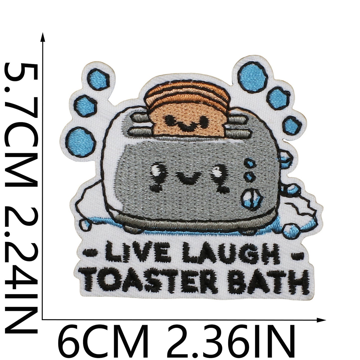 60+ pcs Iron-On Funny and Sarcastic Embroidery Patch Bundle   Patches with Meme Quotes Cute Animals Witty Designs
