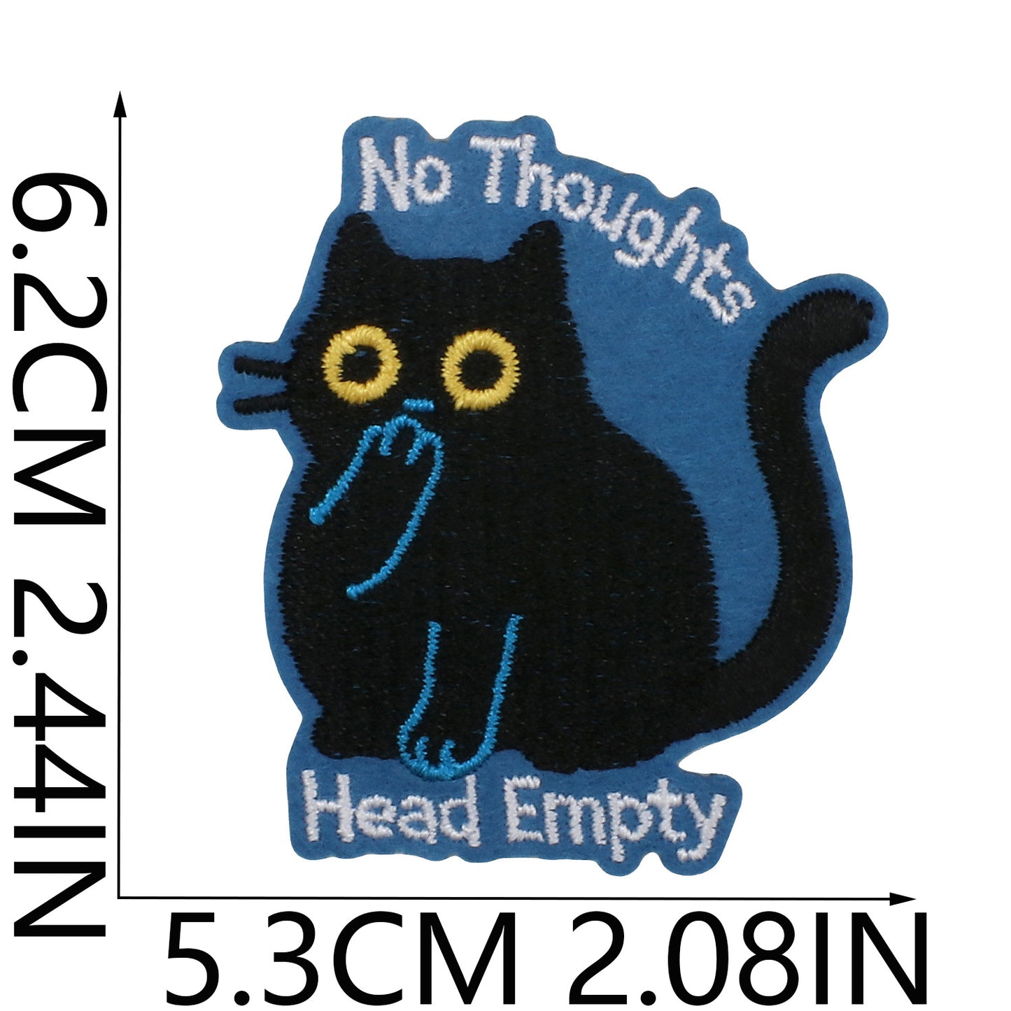 60+ pcs Iron-On Funny and Sarcastic Embroidery Patch Bundle   Patches with Meme Quotes Cute Animals Witty Designs
