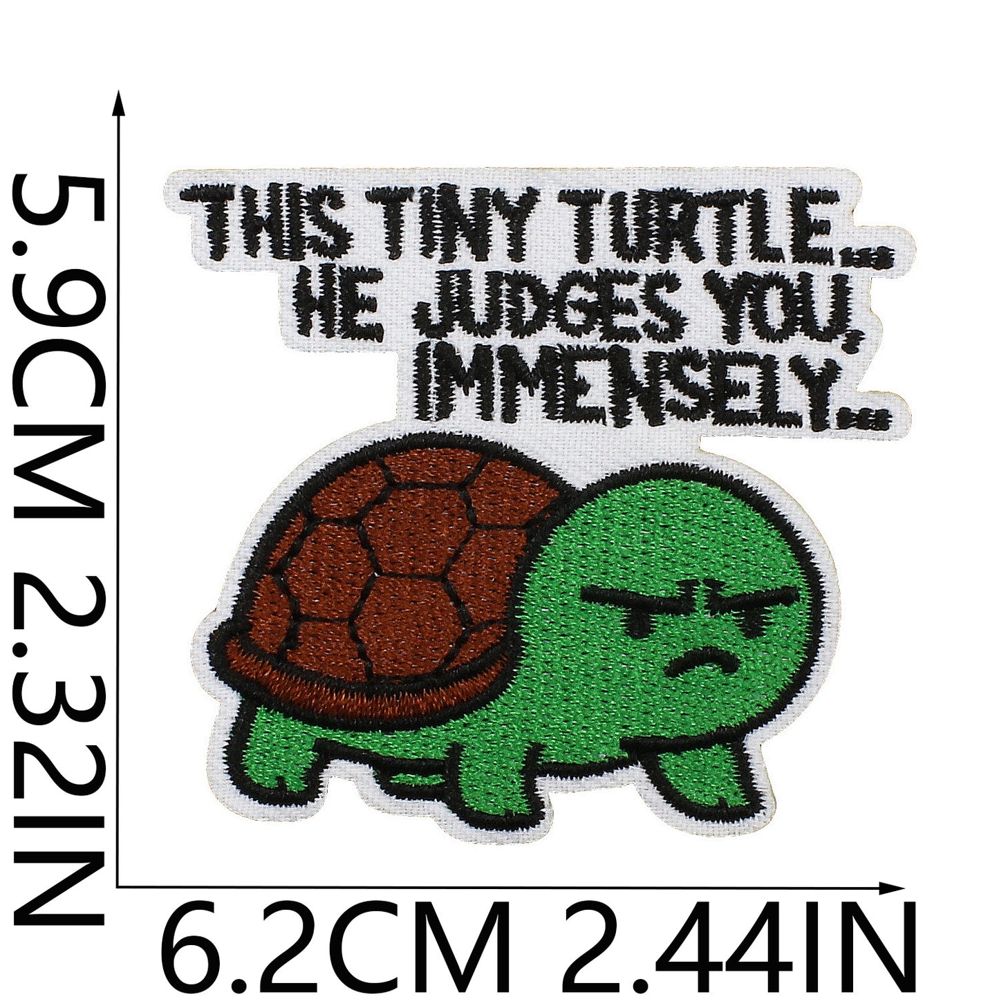 60+ pcs Iron-On Funny and Sarcastic Embroidery Patch Bundle   Patches with Meme Quotes Cute Animals Witty Designs
