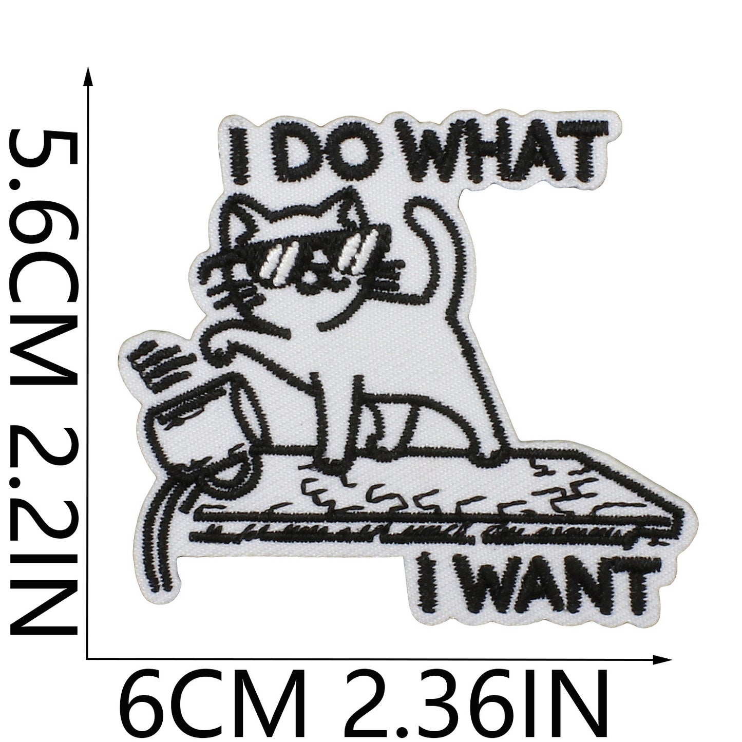 60+ pcs Iron-On Funny and Sarcastic Embroidery Patch Bundle   Patches with Meme Quotes Cute Animals Witty Designs