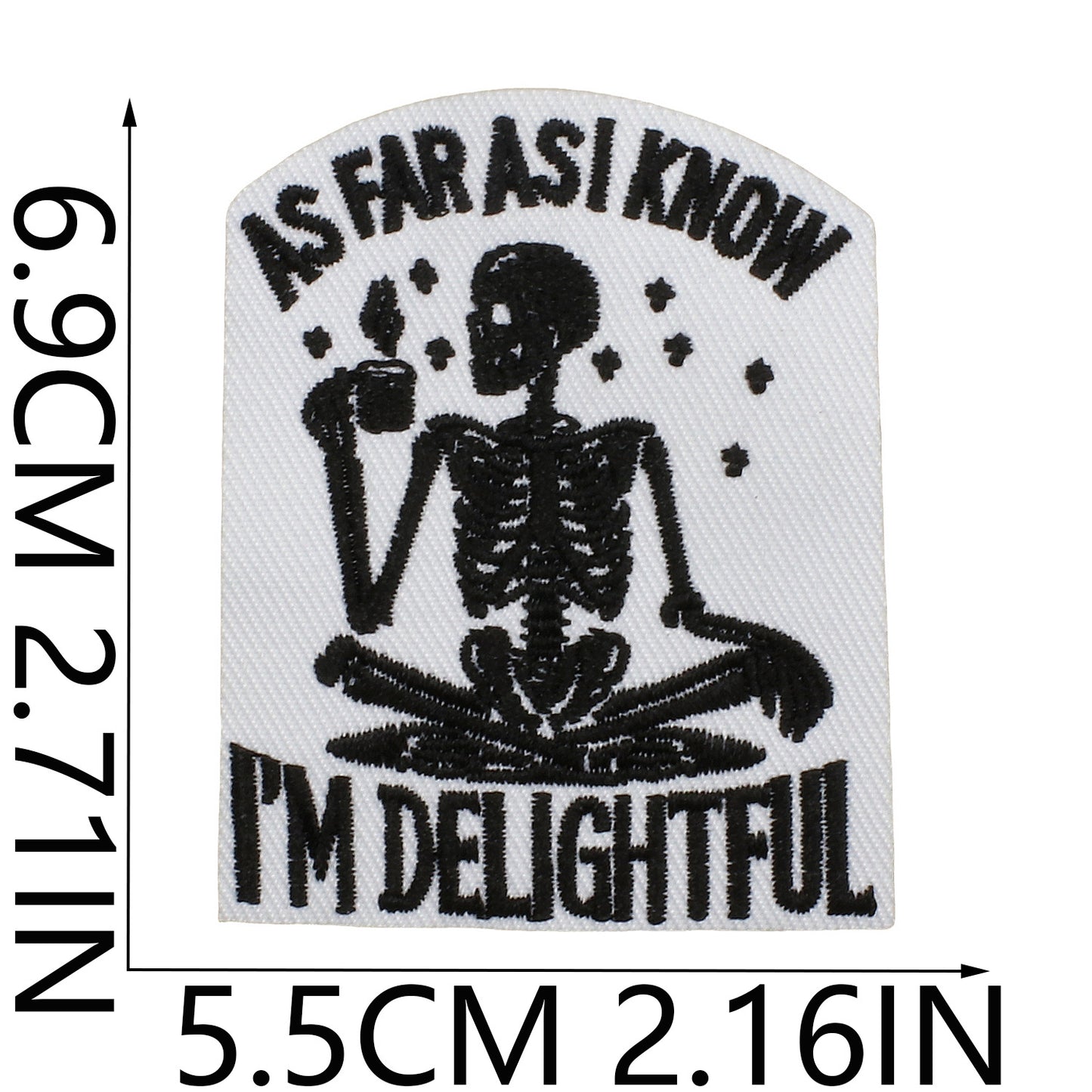 60+ pcs Iron-On Funny and Sarcastic Embroidery Patch Bundle   Patches with Meme Quotes Cute Animals Witty Designs