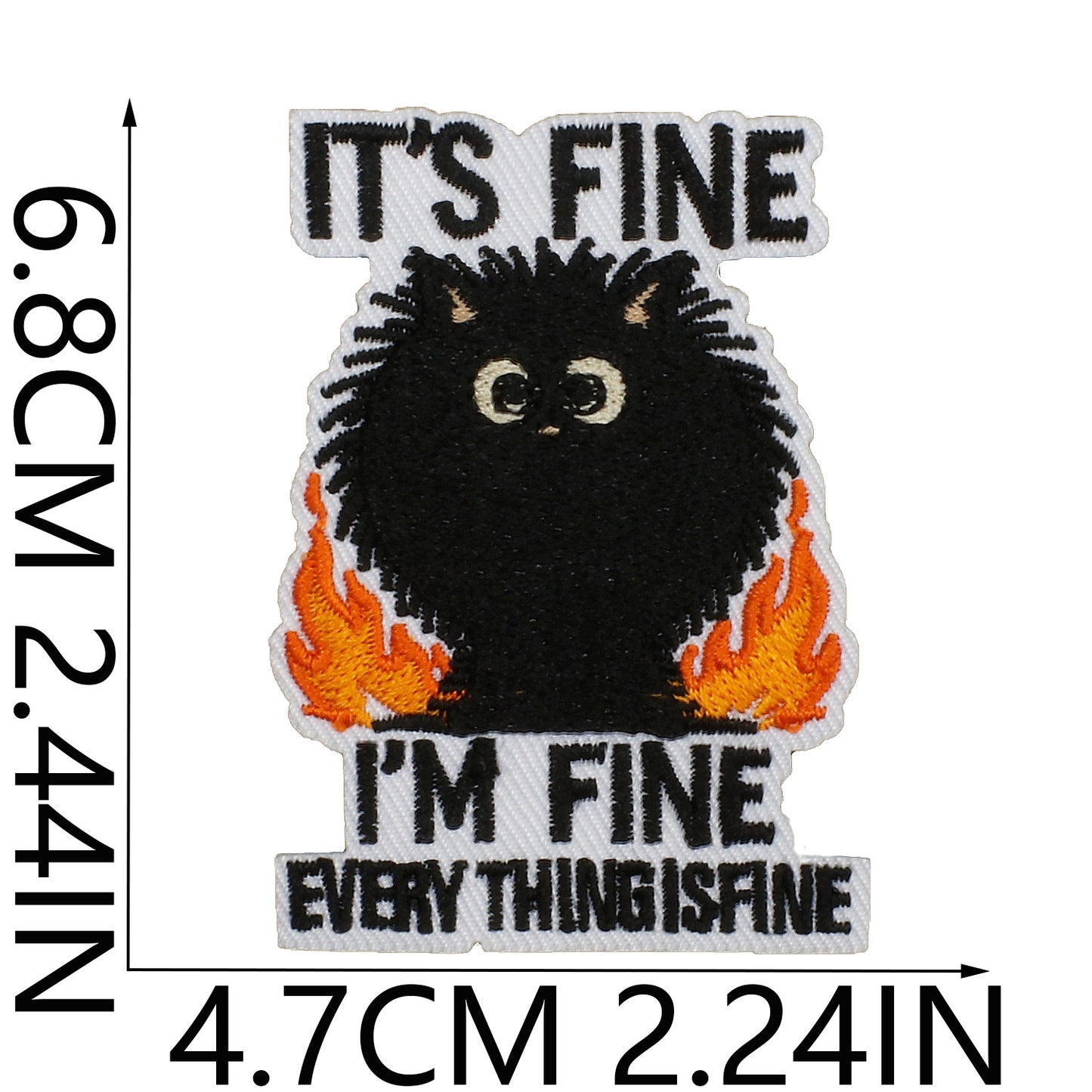 60+ pcs Iron-On Funny and Sarcastic Embroidery Patch Bundle   Patches with Meme Quotes Cute Animals Witty Designs