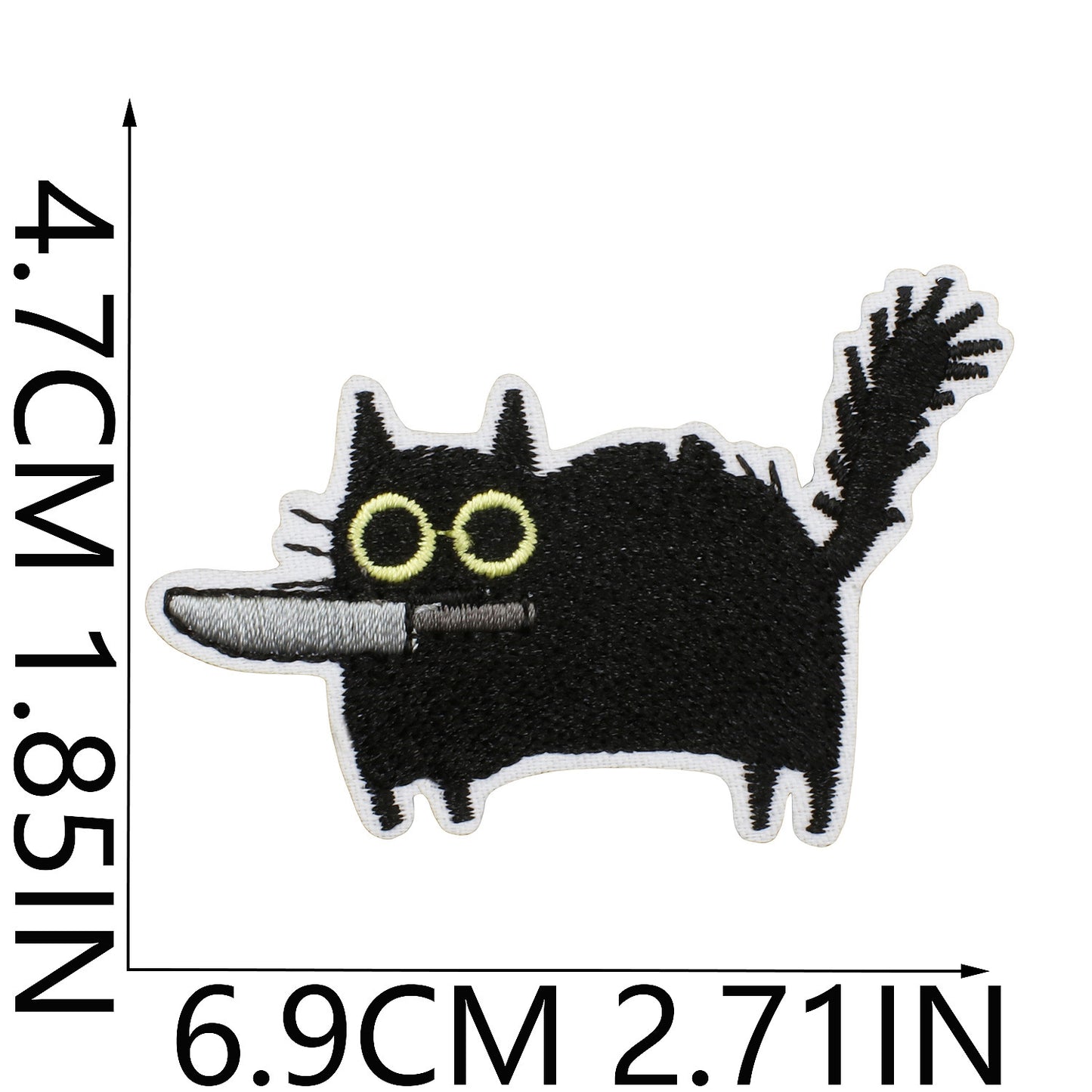60+ pcs Iron-On Funny and Sarcastic Embroidery Patch Bundle   Patches with Meme Quotes Cute Animals Witty Designs