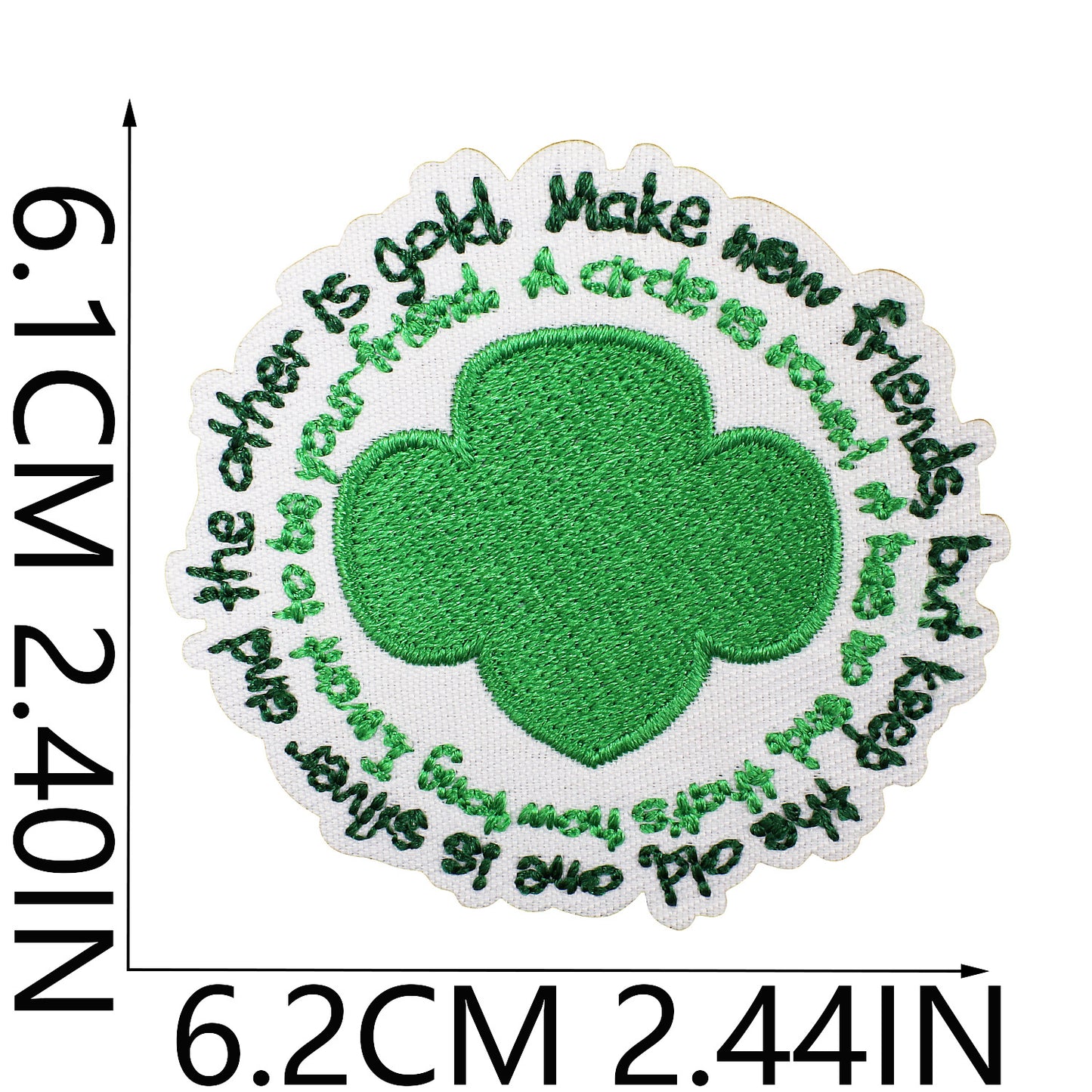 Iron-On Cookie Embroidery Patch Cute Girl Snack Badge Computer Stitch Appliqué for Clothing Bags Decoration