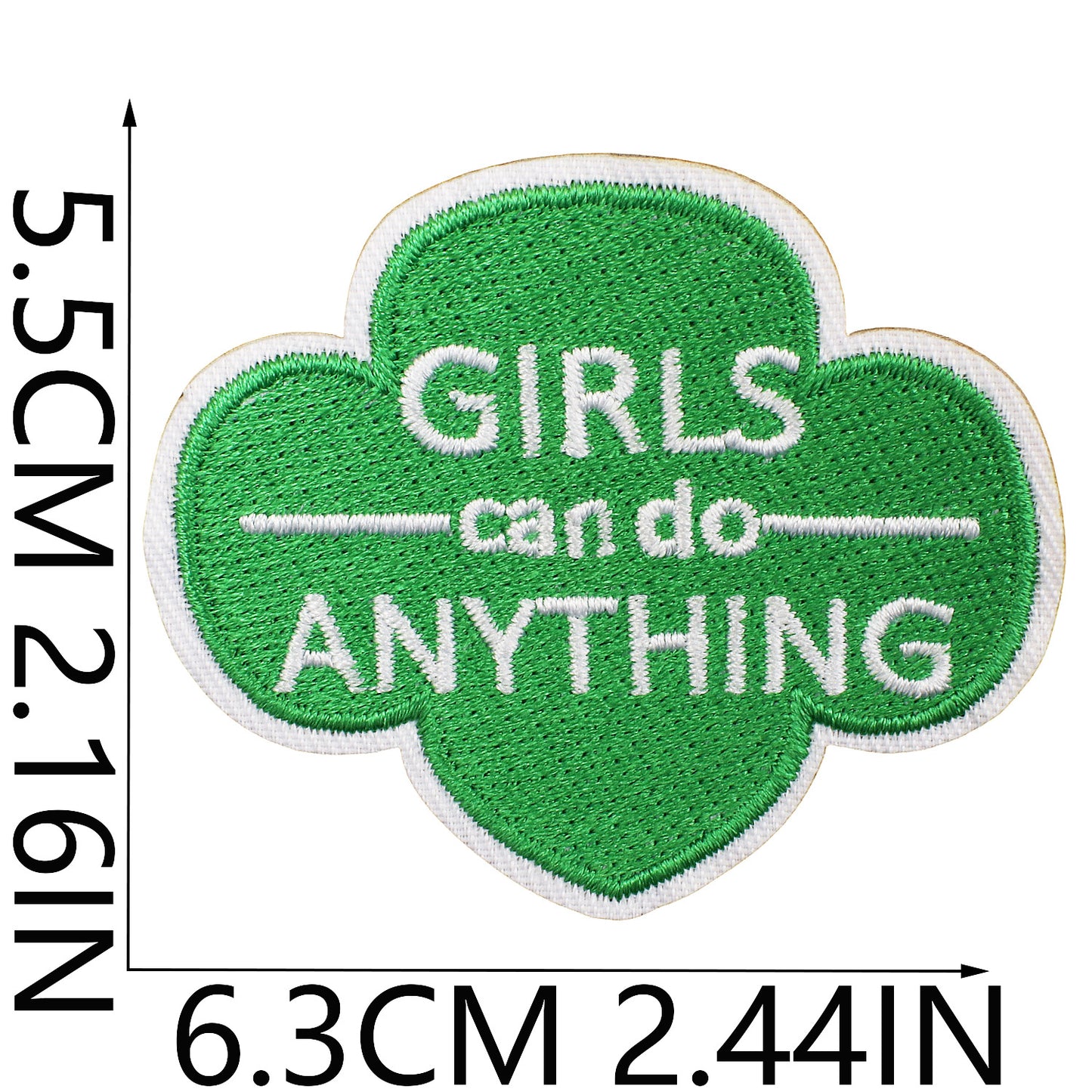 Iron-On Cookie Embroidery Patch Cute Girl Snack Badge Computer Stitch Appliqué for Clothing Bags Decoration