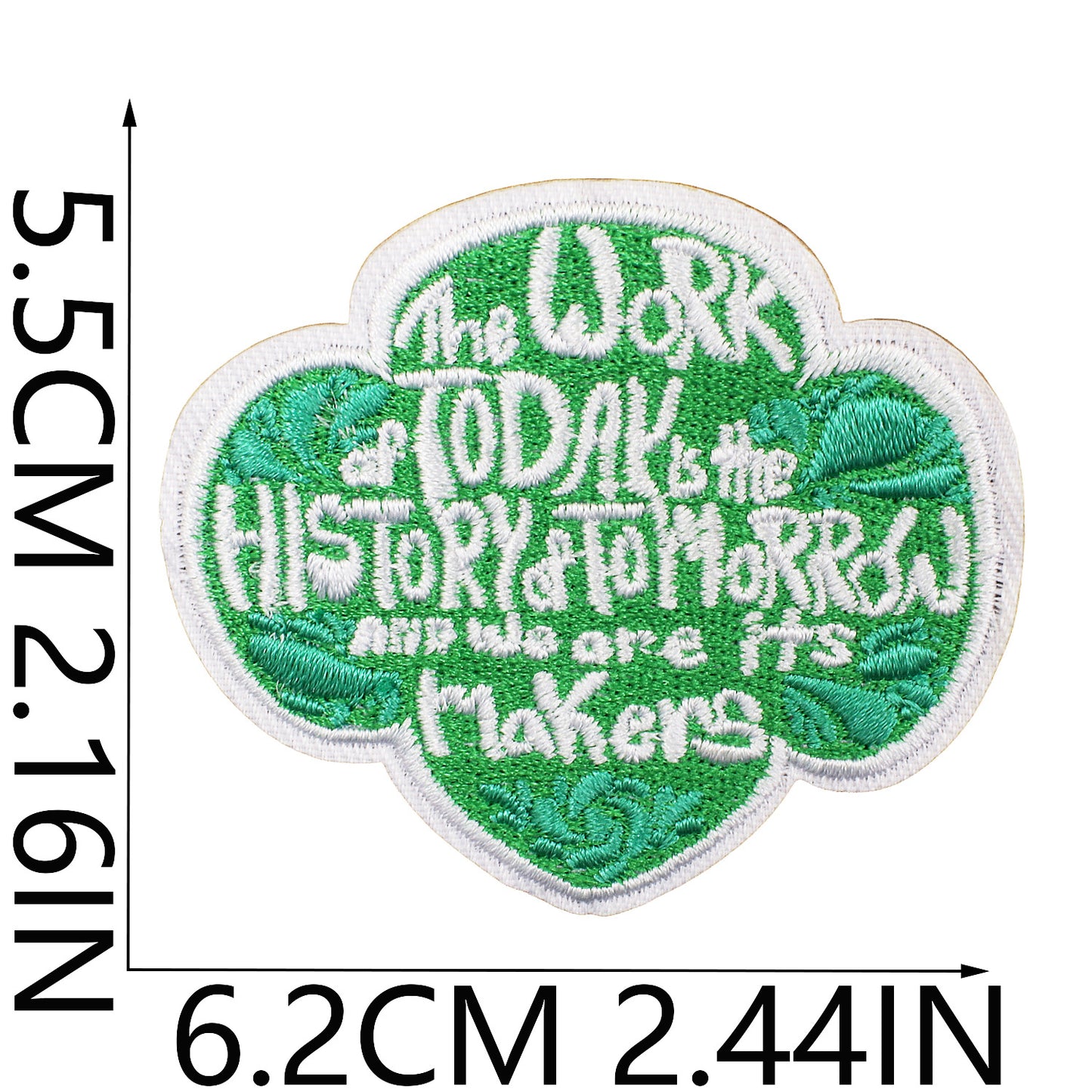 Iron-On Cookie Embroidery Patch Cute Girl Snack Badge Computer Stitch Appliqué for Clothing Bags Decoration