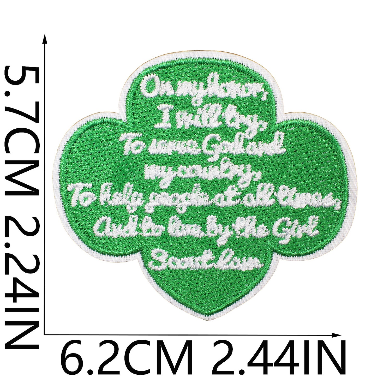 Iron-On Cookie Embroidery Patch Cute Girl Snack Badge Computer Stitch Appliqué for Clothing Bags Decoration