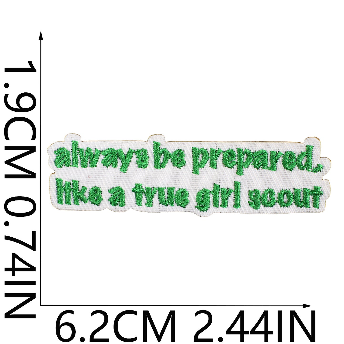 Iron-On Cookie Embroidery Patch Cute Girl Snack Badge Computer Stitch Appliqué for Clothing Bags Decoration