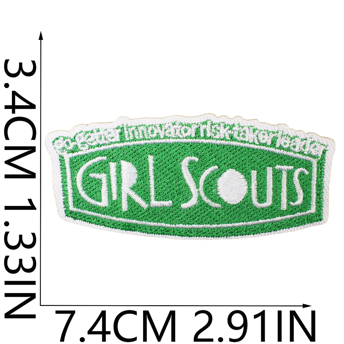 Iron-On Cookie Embroidery Patch Cute Girl Snack Badge Computer Stitch Appliqué for Clothing Bags Decoration