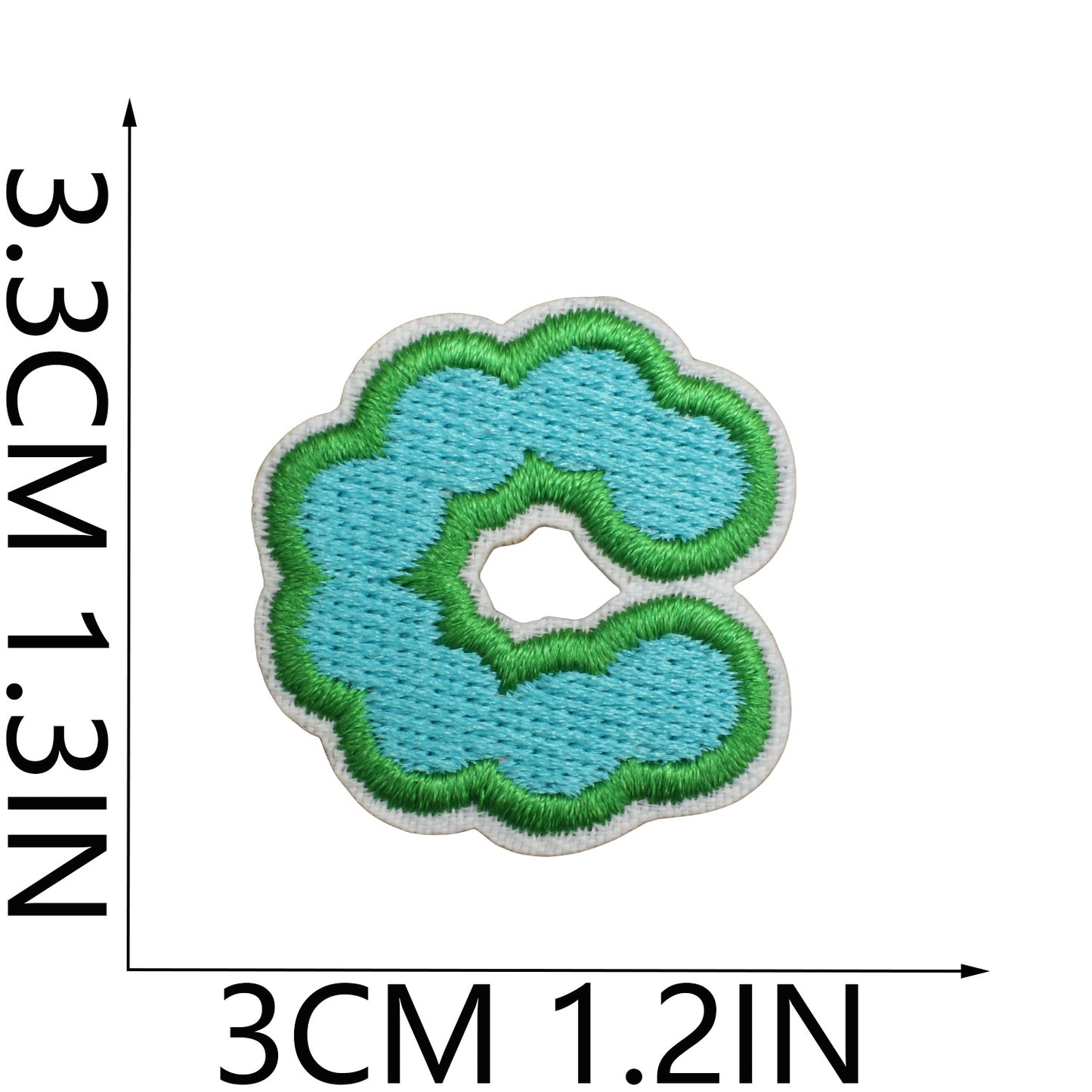 Creative Embroidered Letter Patches A-Z | Iron-On Alphabet