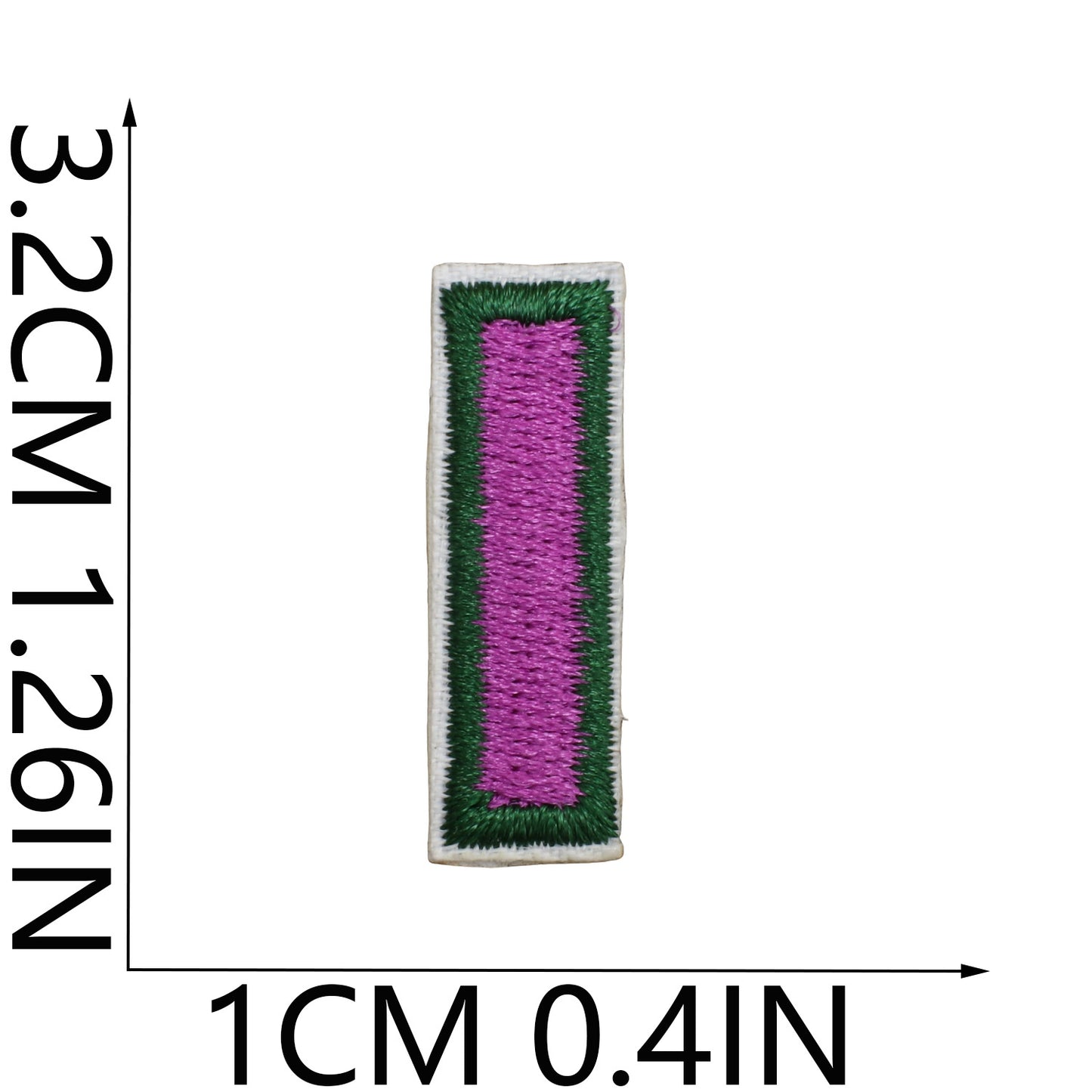 Creative Embroidered Letter Patches A-Z | Iron-On Alphabet
