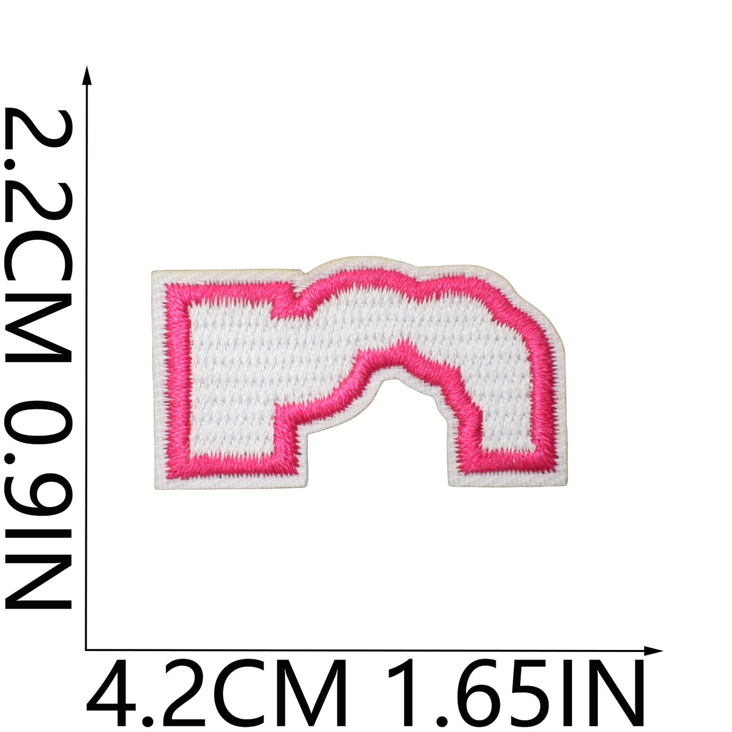 Creative Embroidered Letter Patches A-Z | Iron-On Alphabet