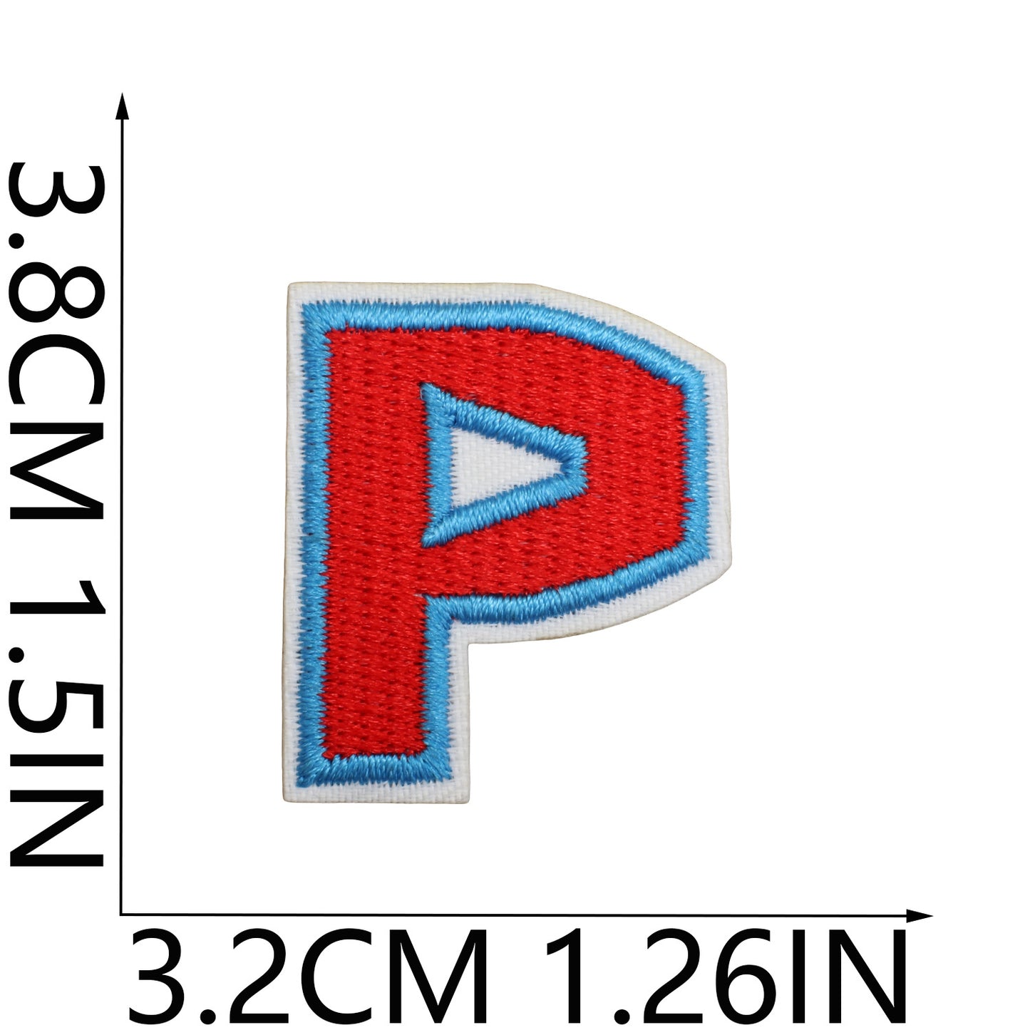 Creative Embroidered Letter Patches A-Z | Iron-On Alphabet