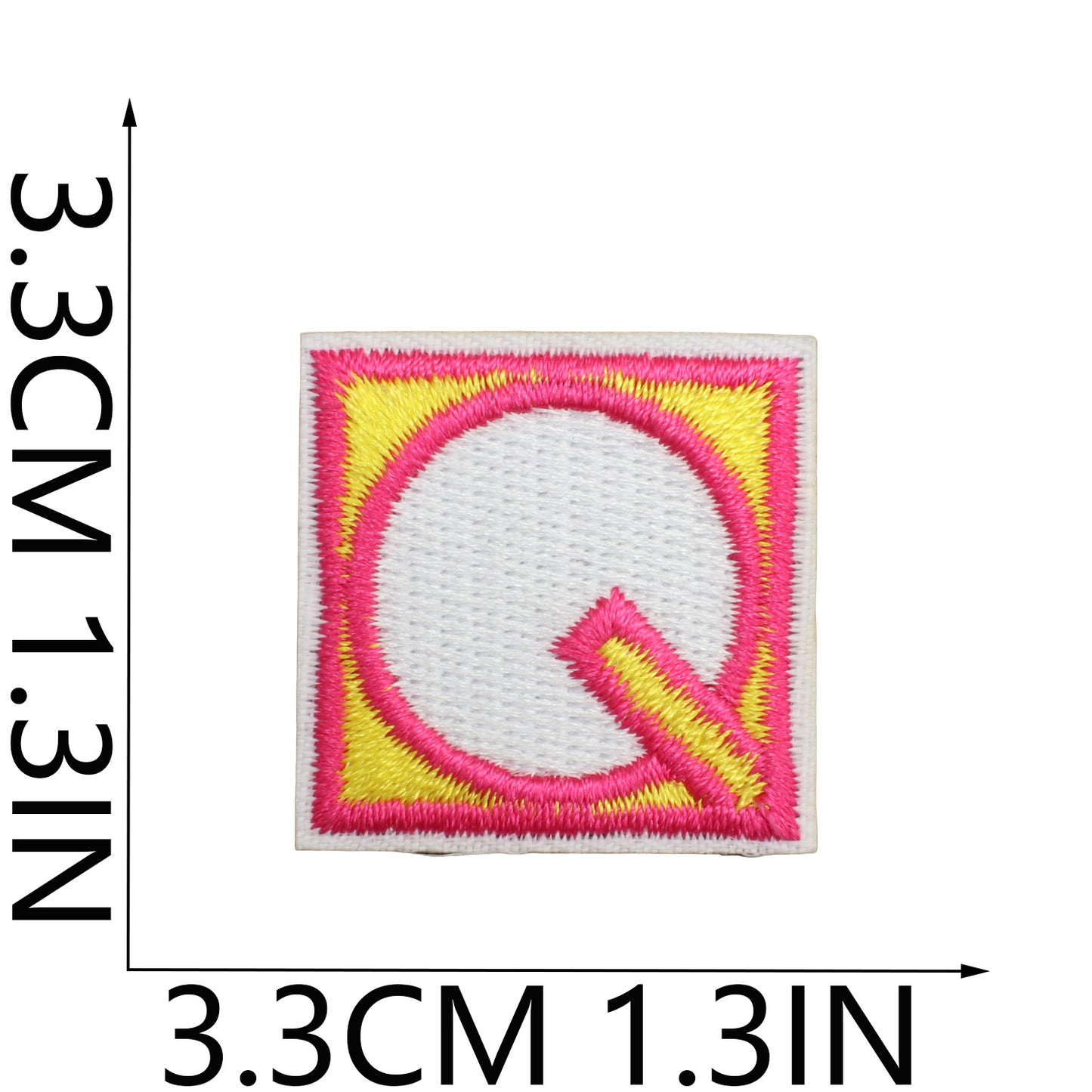 Creative Embroidered Letter Patches A-Z | Iron-On Alphabet