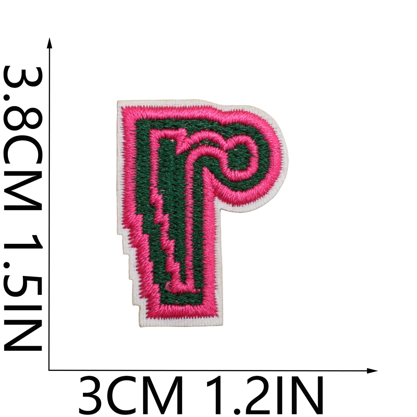 Creative Embroidered Letter Patches A-Z | Iron-On Alphabet