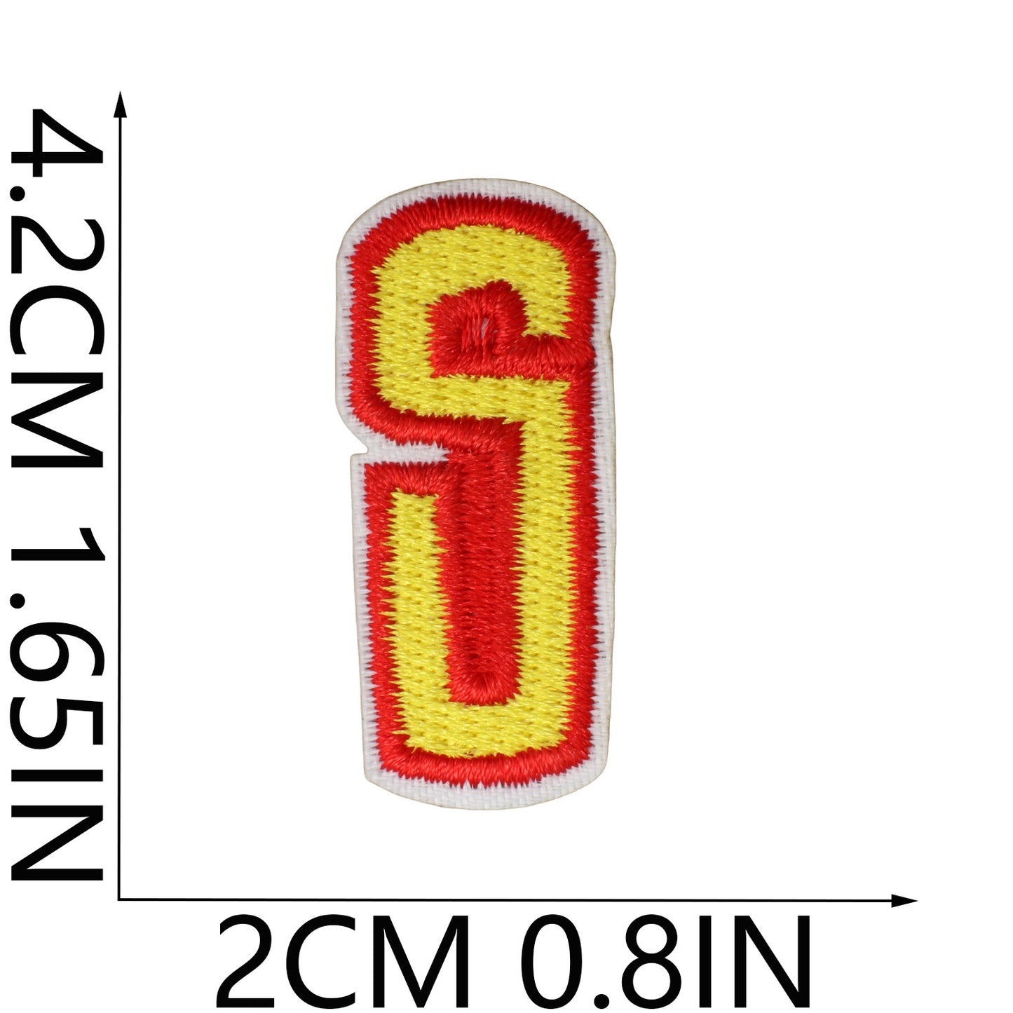 Creative Embroidered Letter Patches A-Z | Iron-On Alphabet