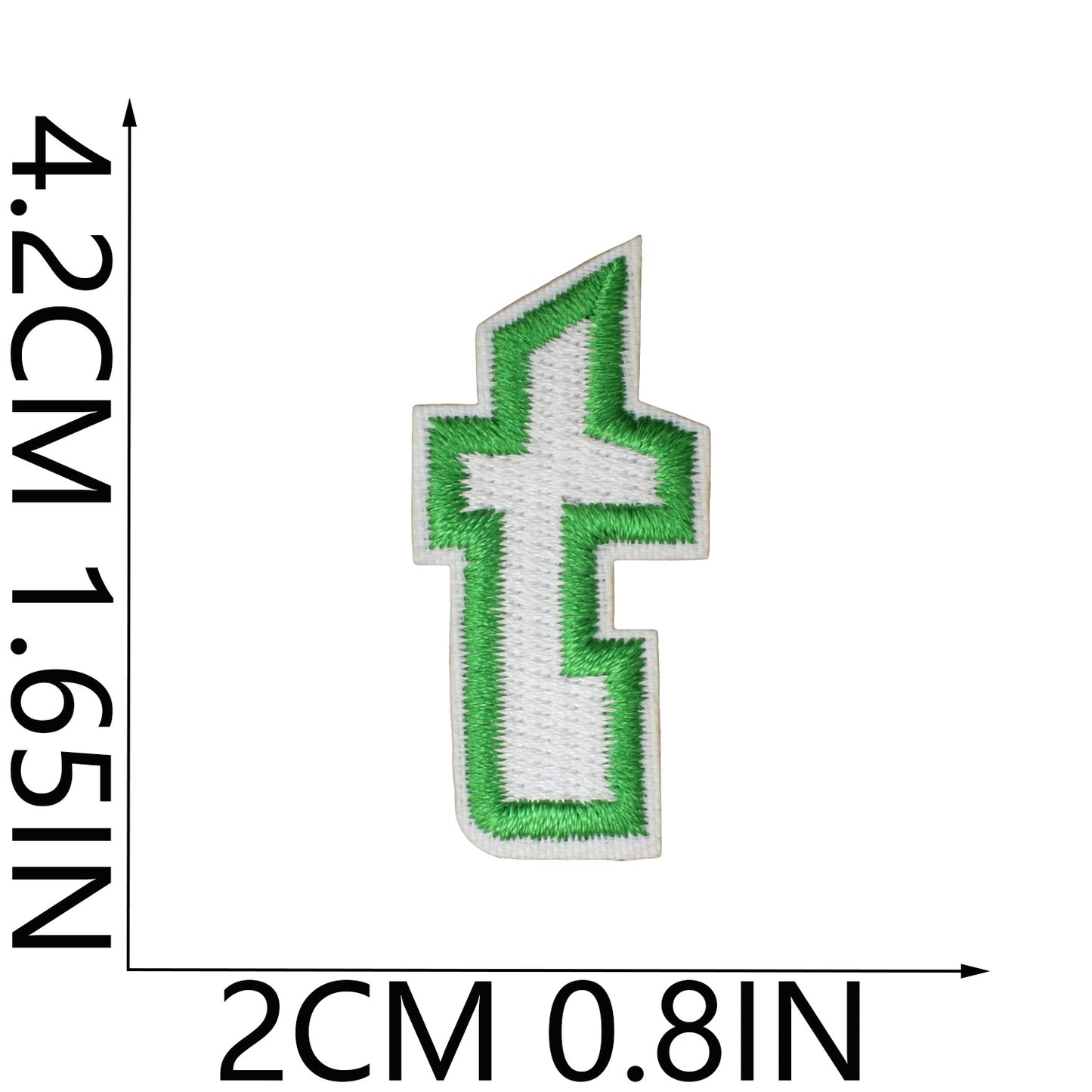Creative Embroidered Letter Patches A-Z | Iron-On Alphabet