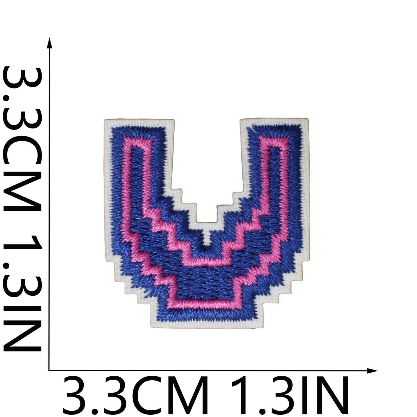 Creative Embroidered Letter Patches A-Z | Iron-On Alphabet