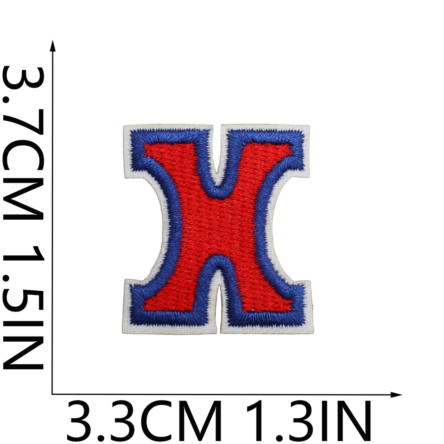 Creative Embroidered Letter Patches A-Z | Iron-On Alphabet