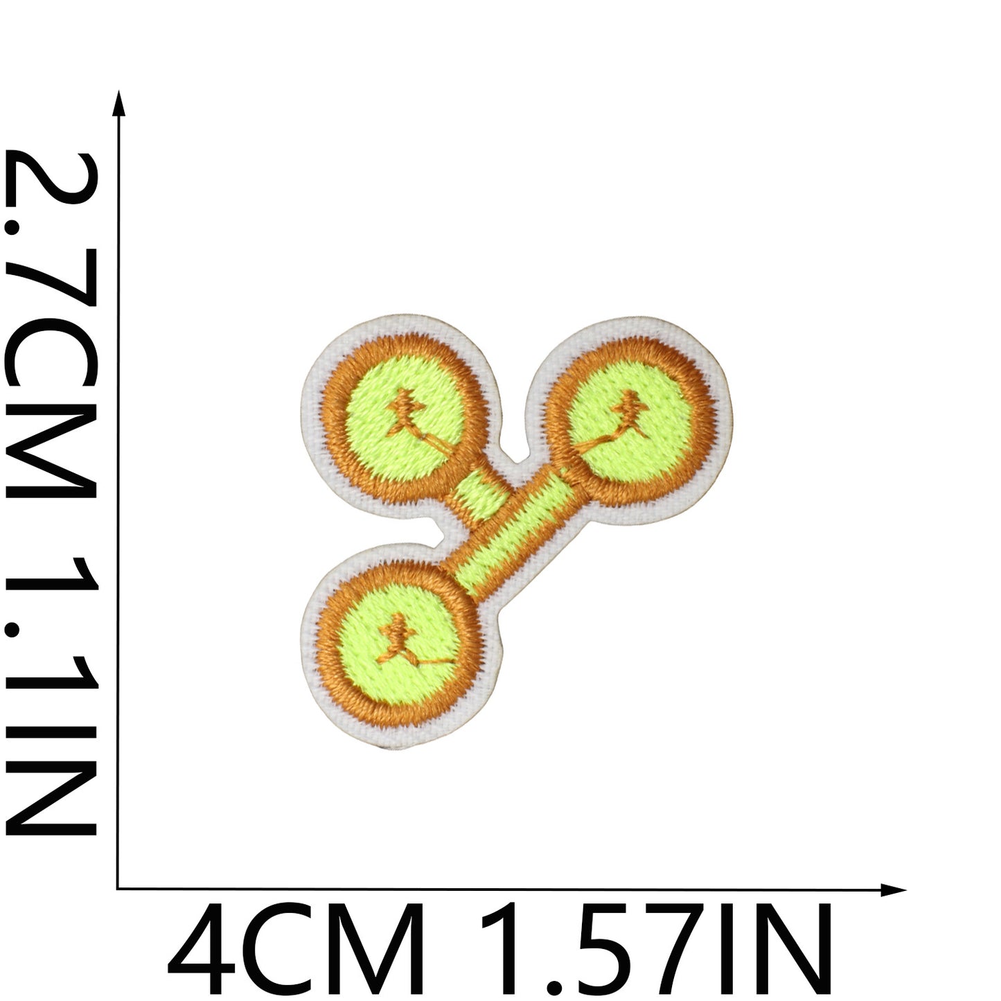 Creative Embroidered Letter Patches A-Z | Iron-On Alphabet