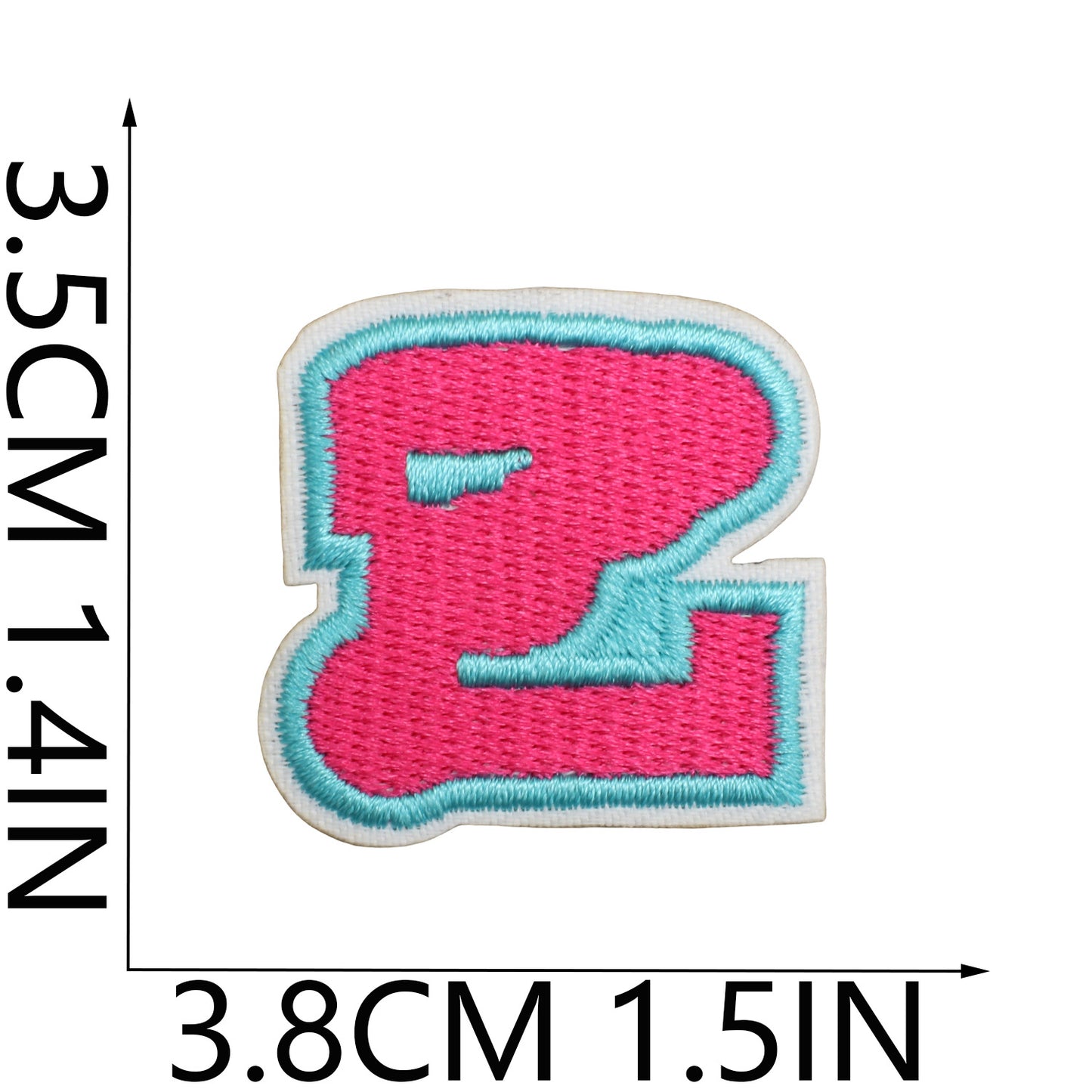 Creative Embroidered Letter Patches A-Z | Iron-On Alphabet